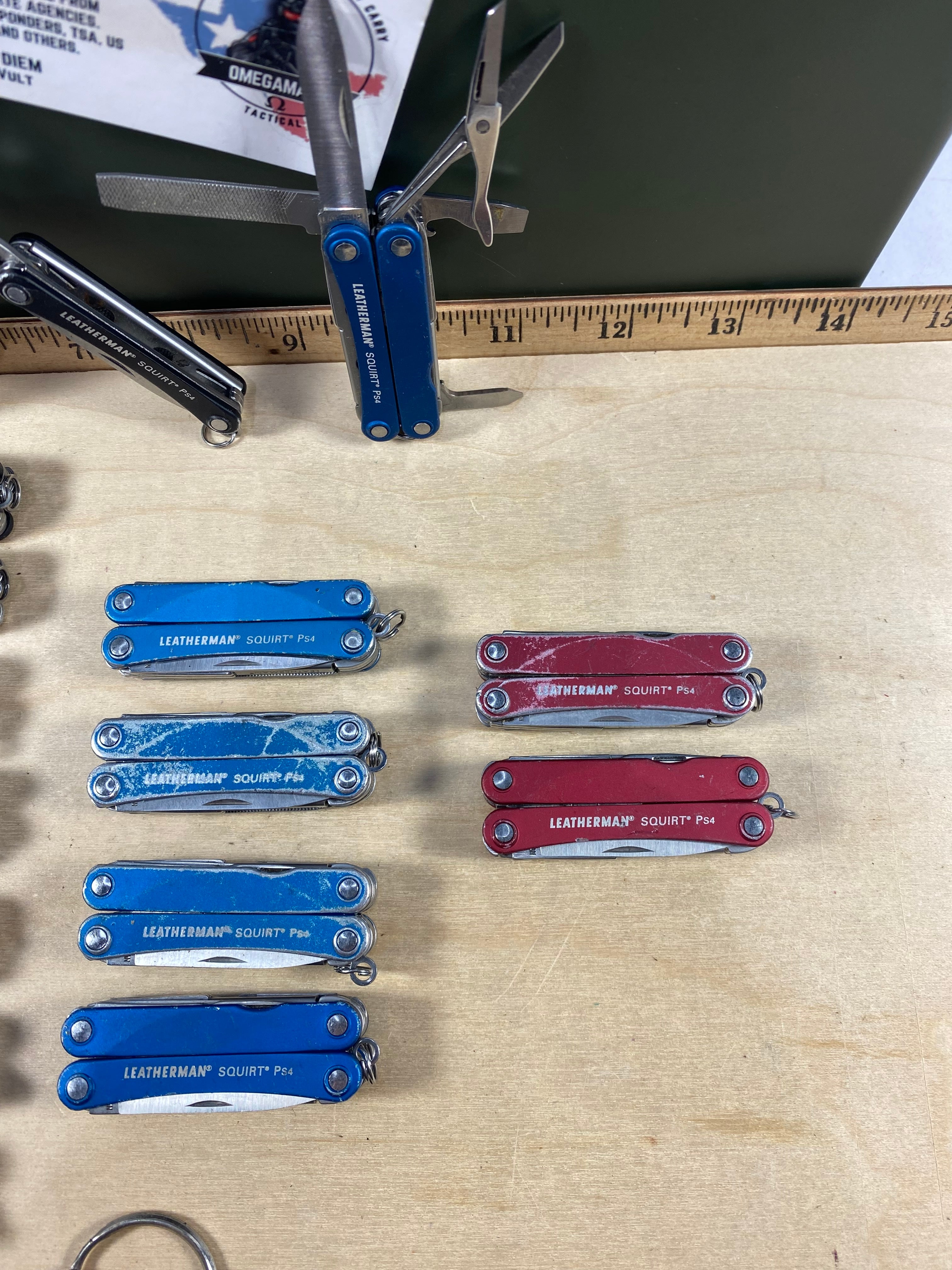 Leatherman Squirt PS4. Light usage. Retired. (multi-qty.)