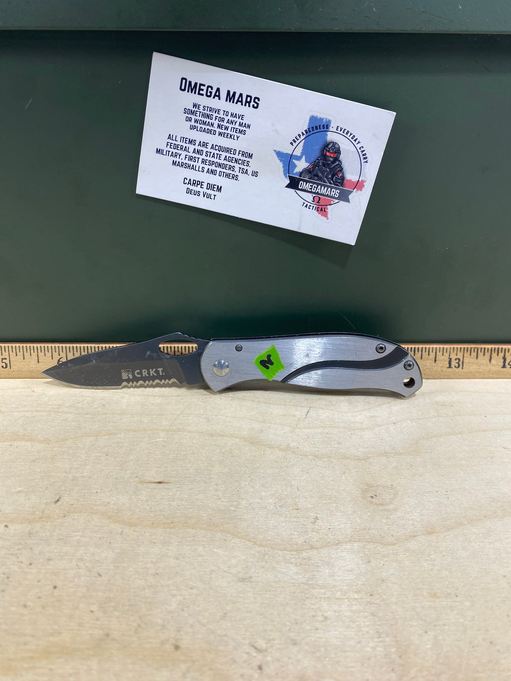CRKT 6490 Pazoda Frame Lock #2. Light usage. Dirty.
