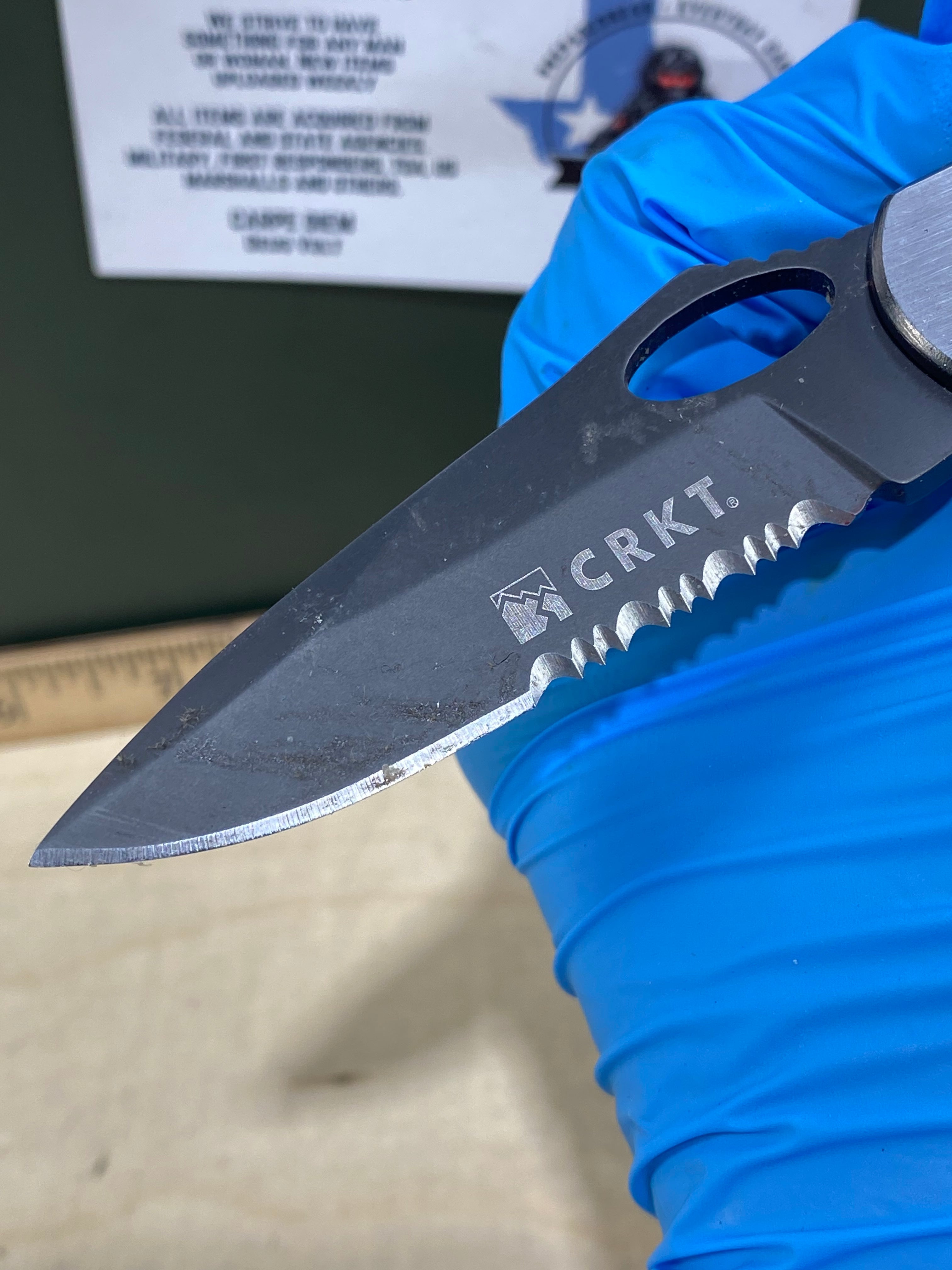 CRKT 6490 Pazoda Frame Lock #2. Light usage. Dirty.