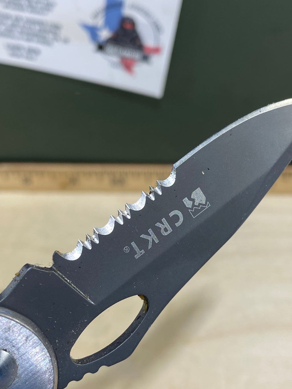 CRKT 6490 Pazoda Frame Lock #4. Light usage. Dirty.
