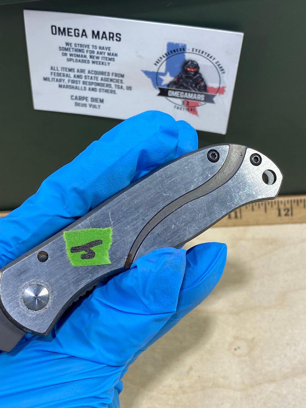 CRKT 6490 Pazoda Frame Lock #4. Light usage. Dirty.