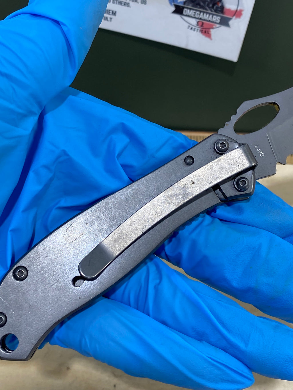 CRKT 6490 Pazoda Frame Lock #4. Light usage. Dirty.