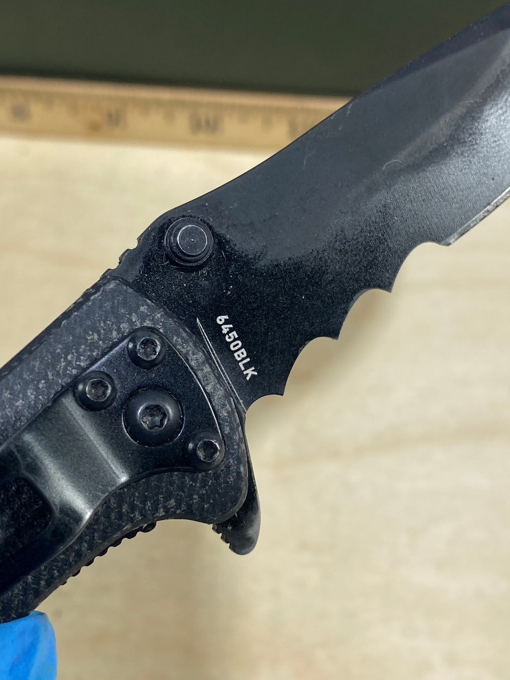 CRKT 6450BLK #7. Light usage.