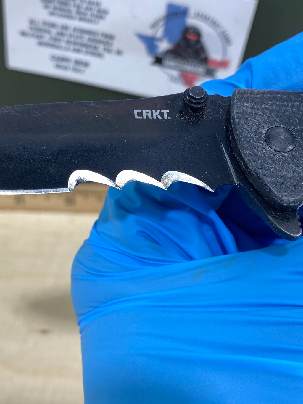 CRKT 6450BLK #7. Light usage.