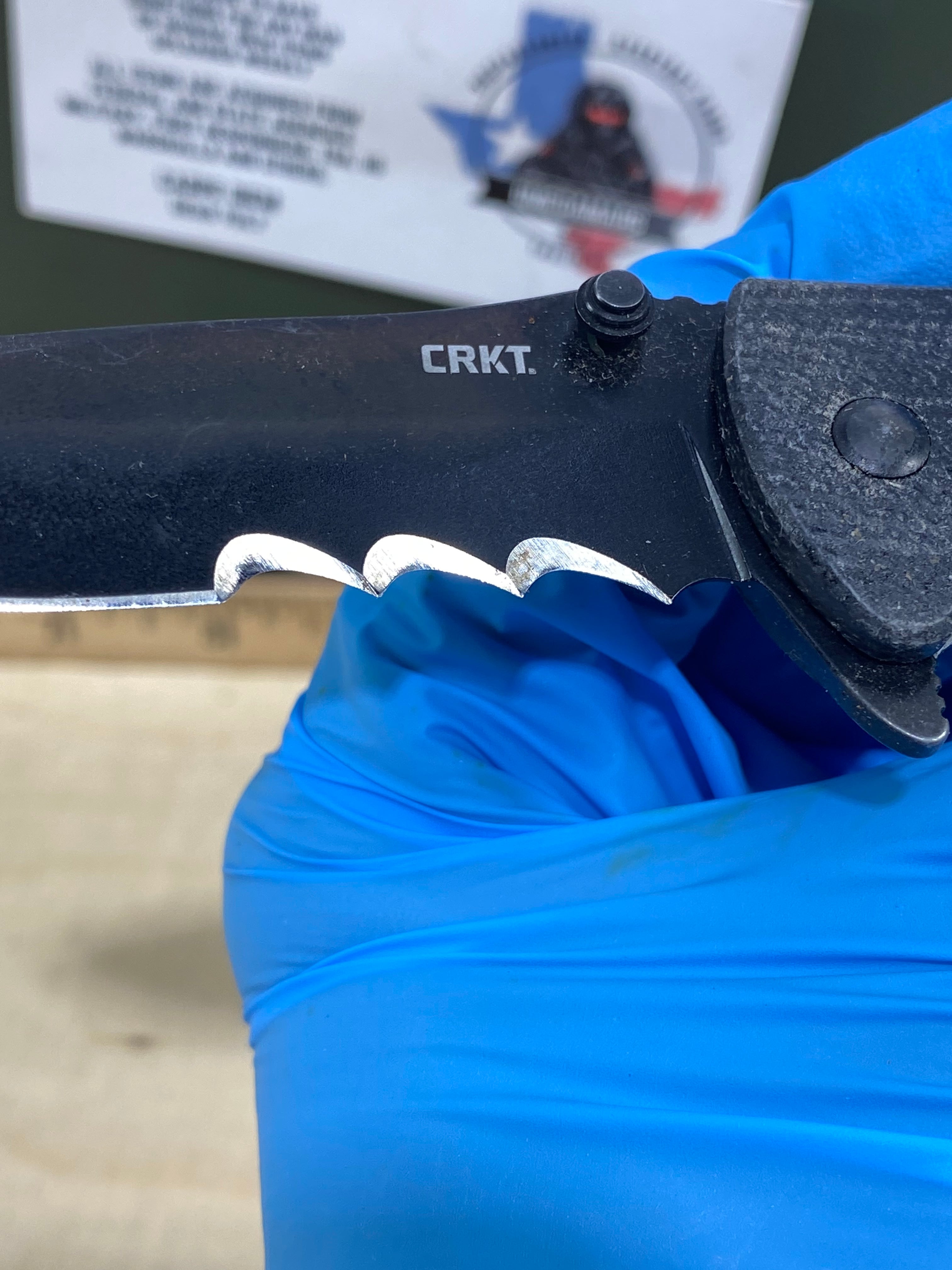 CRKT 6450BLK #7. Light usage.