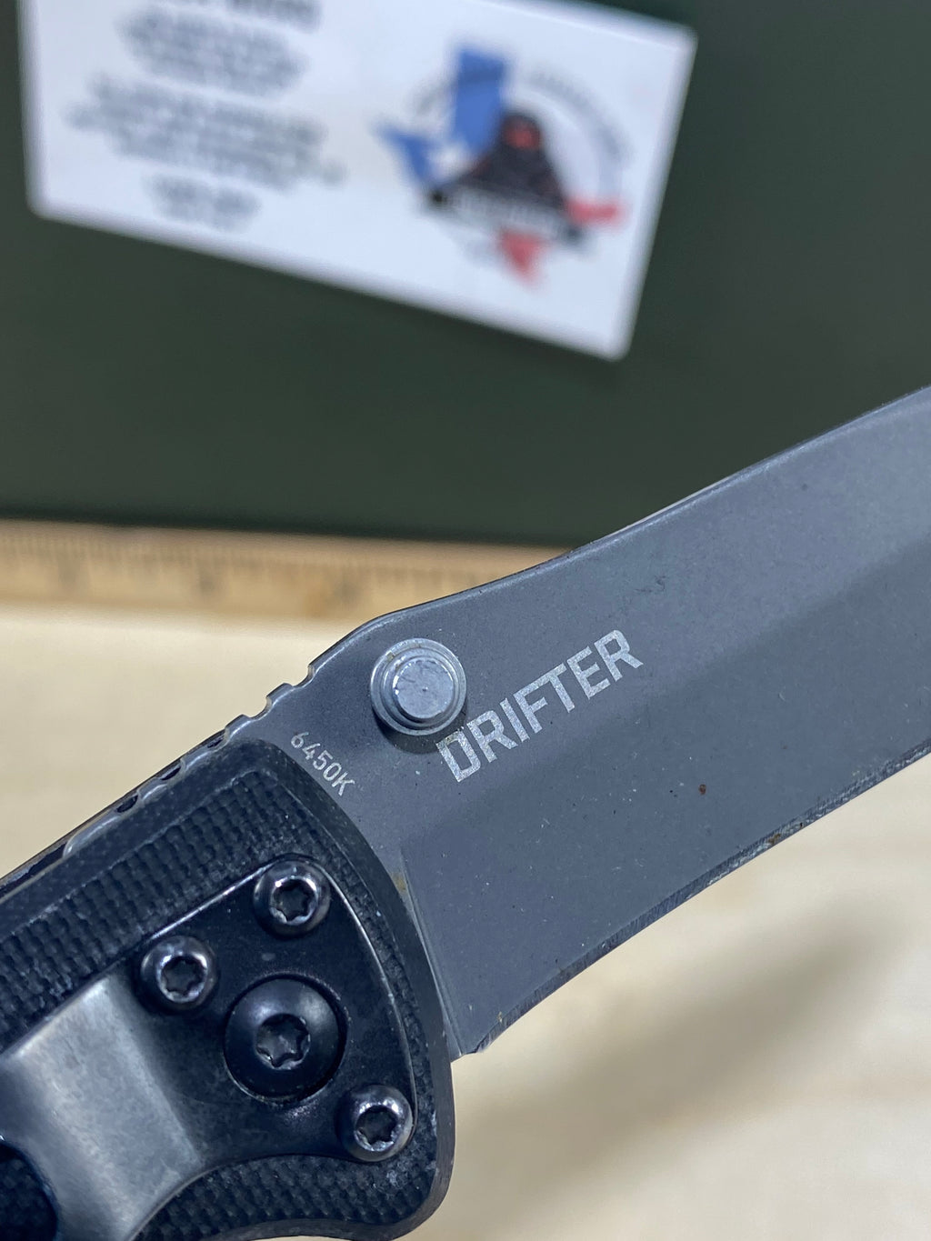 CRKT 6450K Drifter #8. Light usage. Resharpened