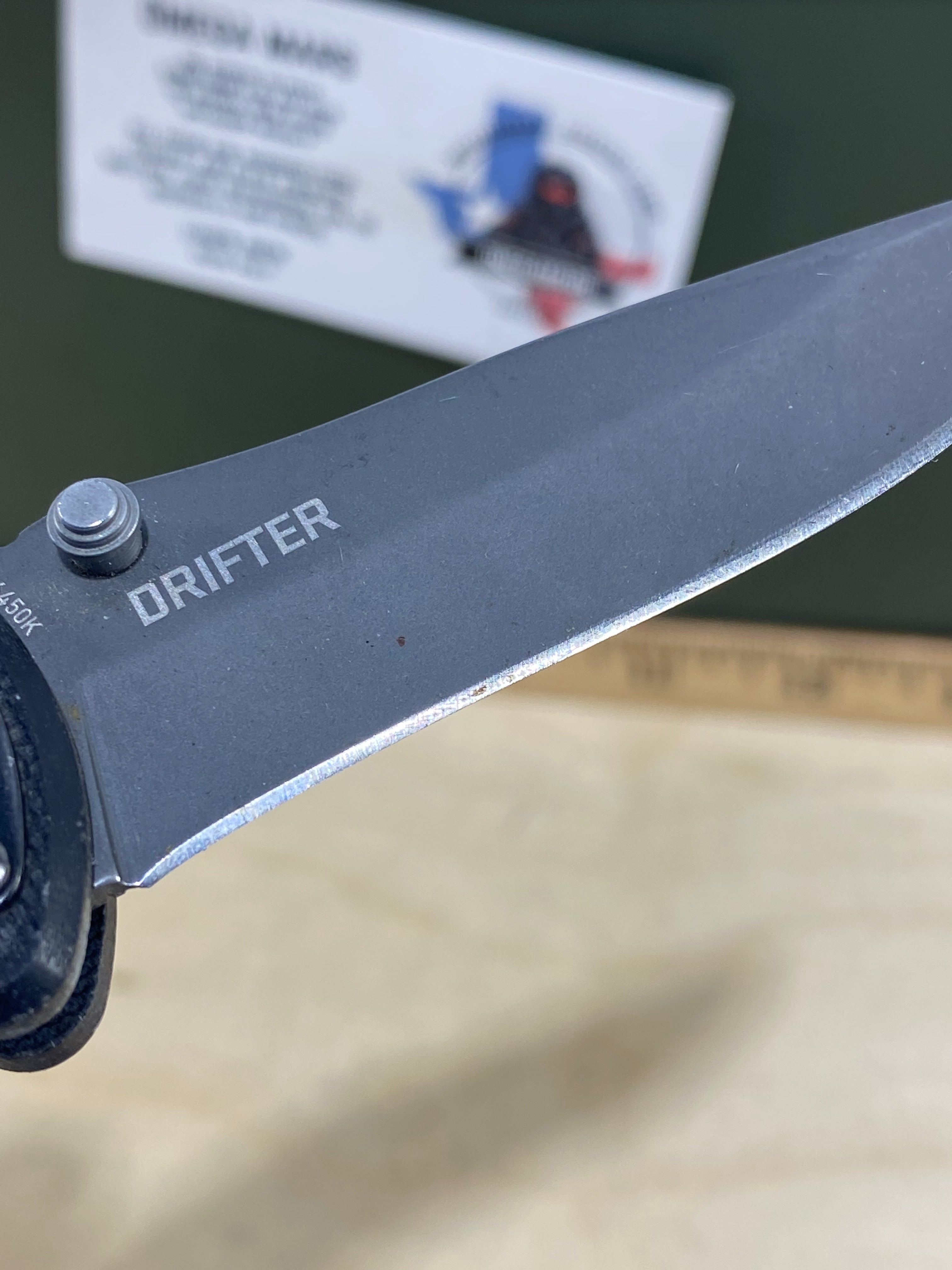 CRKT 6450K Drifter #8. Light usage. Resharpened