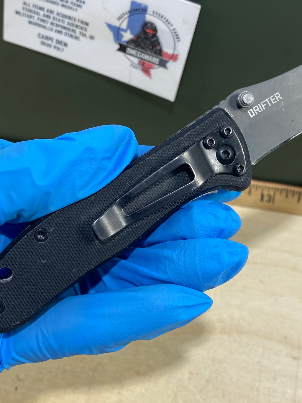 CRKT 6450K Drifter #8. Light usage. Resharpened