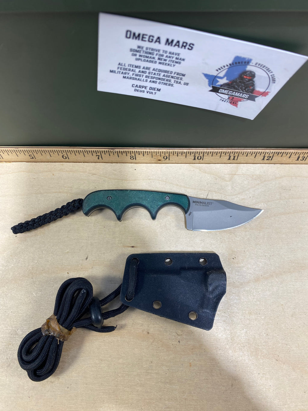 CRKT 2387 Minimalist Bowie #9. Light usage