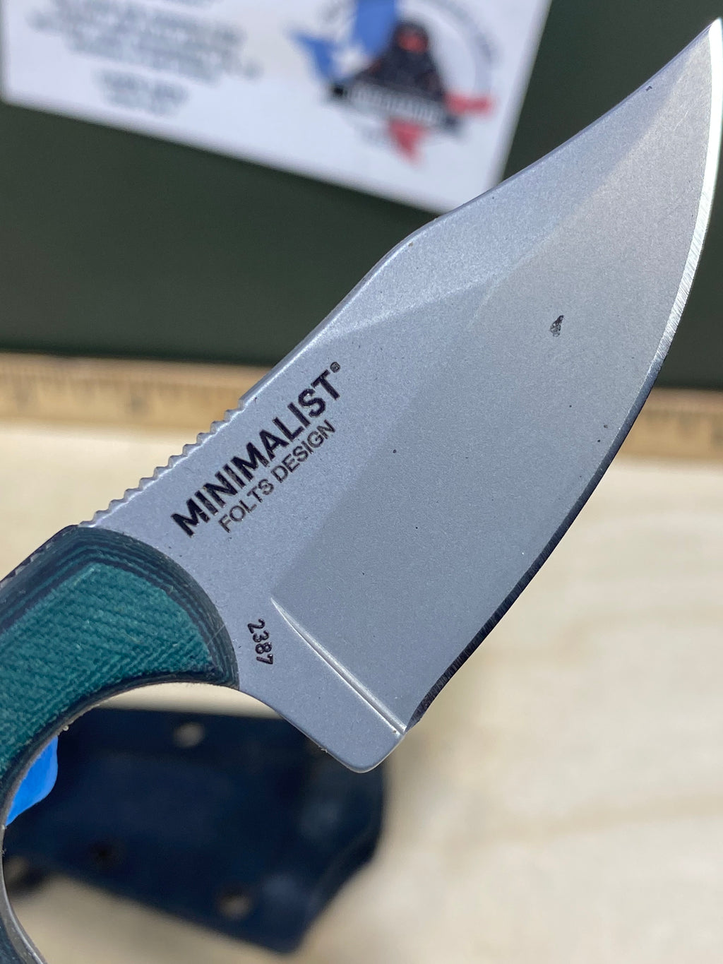 CRKT 2387 Minimalist Bowie #9. Light usage