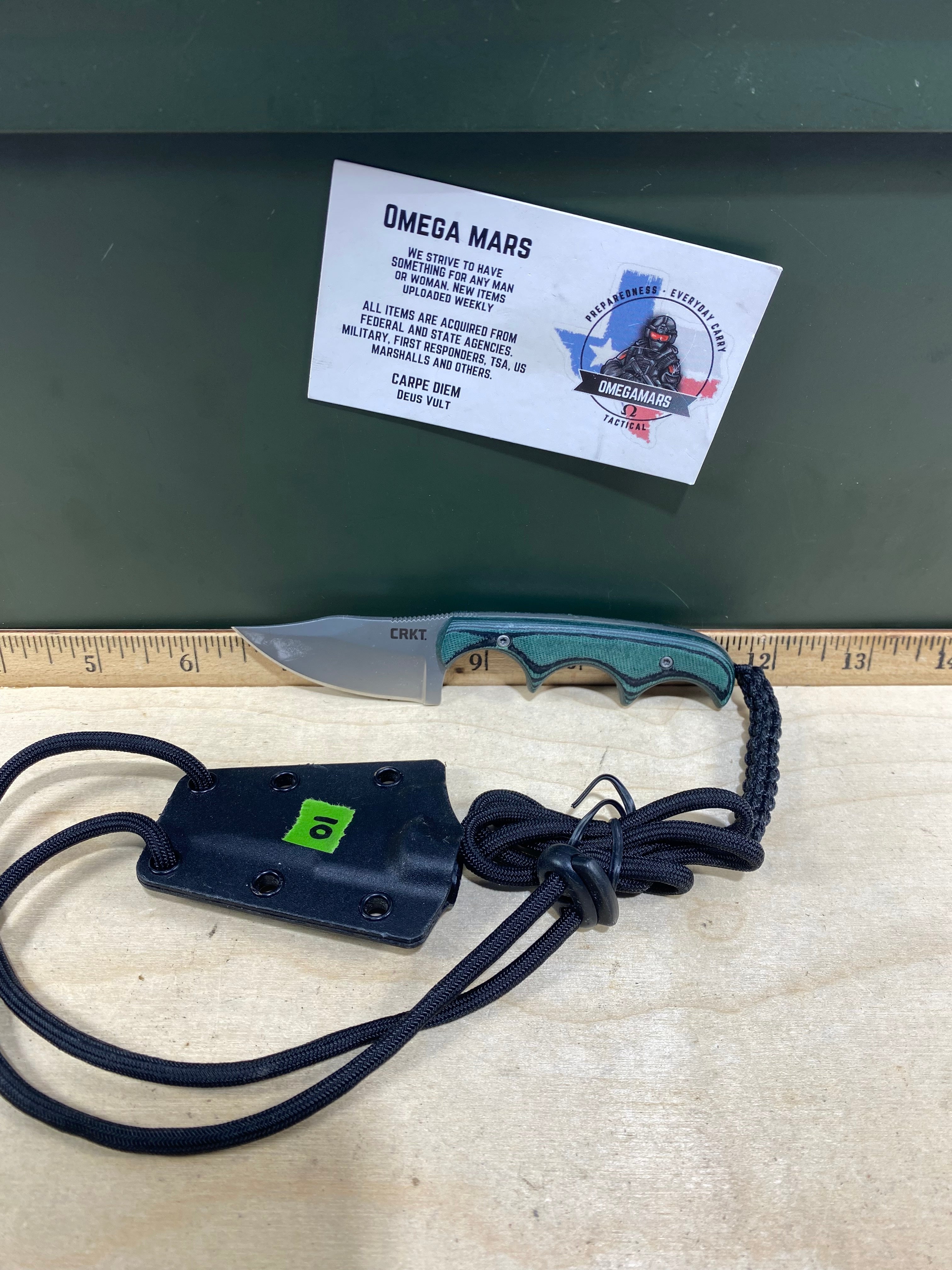 CRKT 2387 Minimalist Bowie #10. Light usage