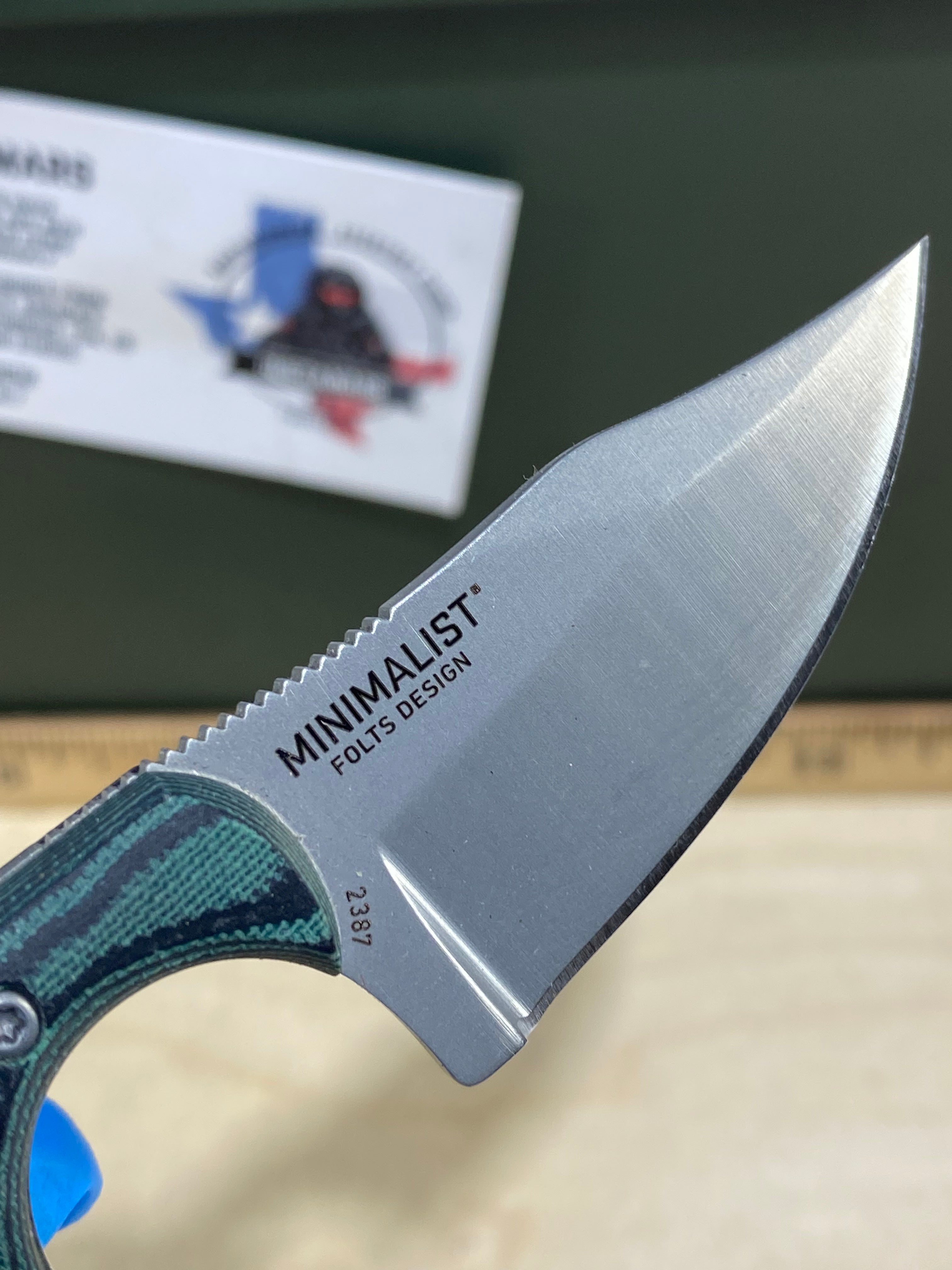 CRKT 2387 Minimalist Bowie #10. Light usage