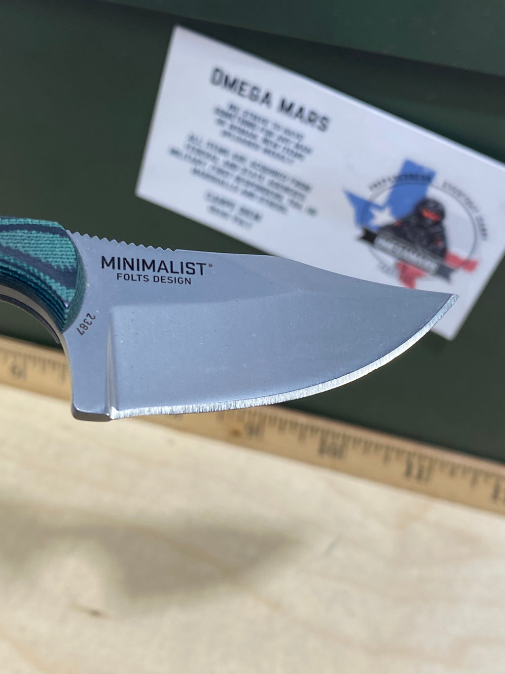 CRKT 2387 Minimalist Bowie #10. Light usage