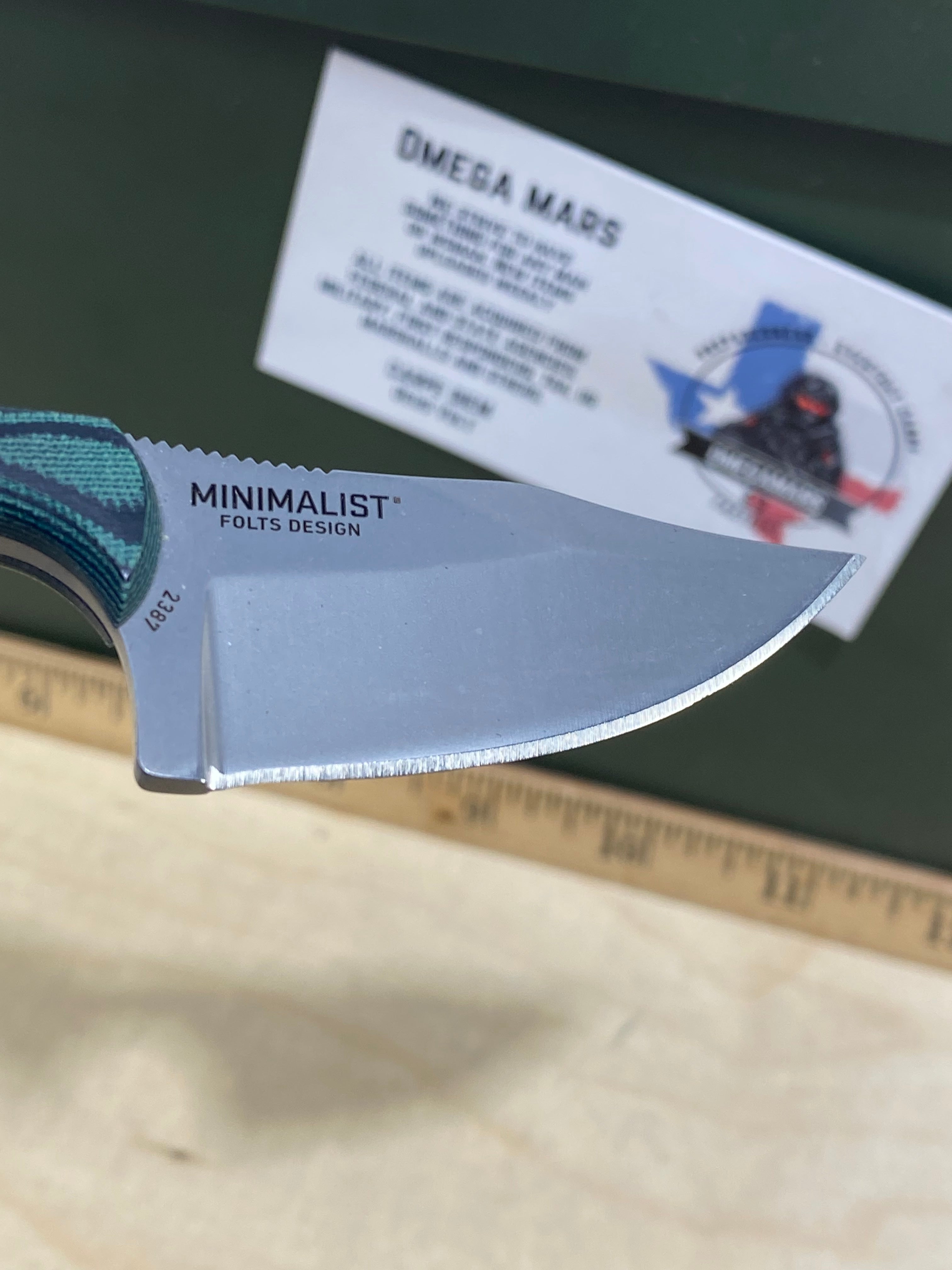 CRKT 2387 Minimalist Bowie #10. Light usage