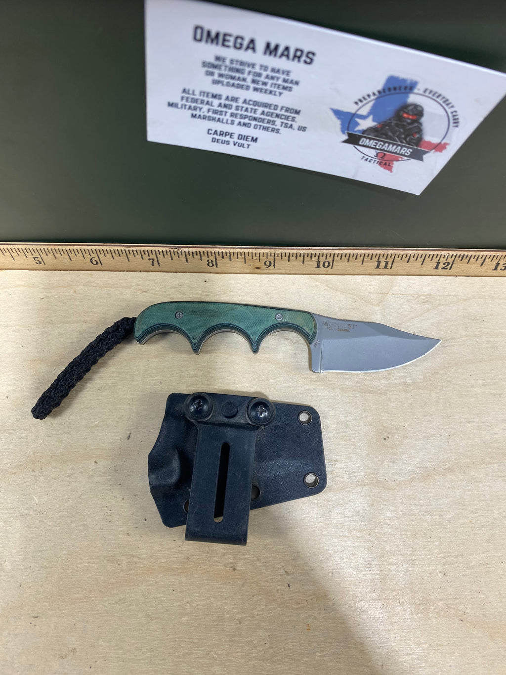 CRKT 2387 Minimalist Bowie #11. Light usage