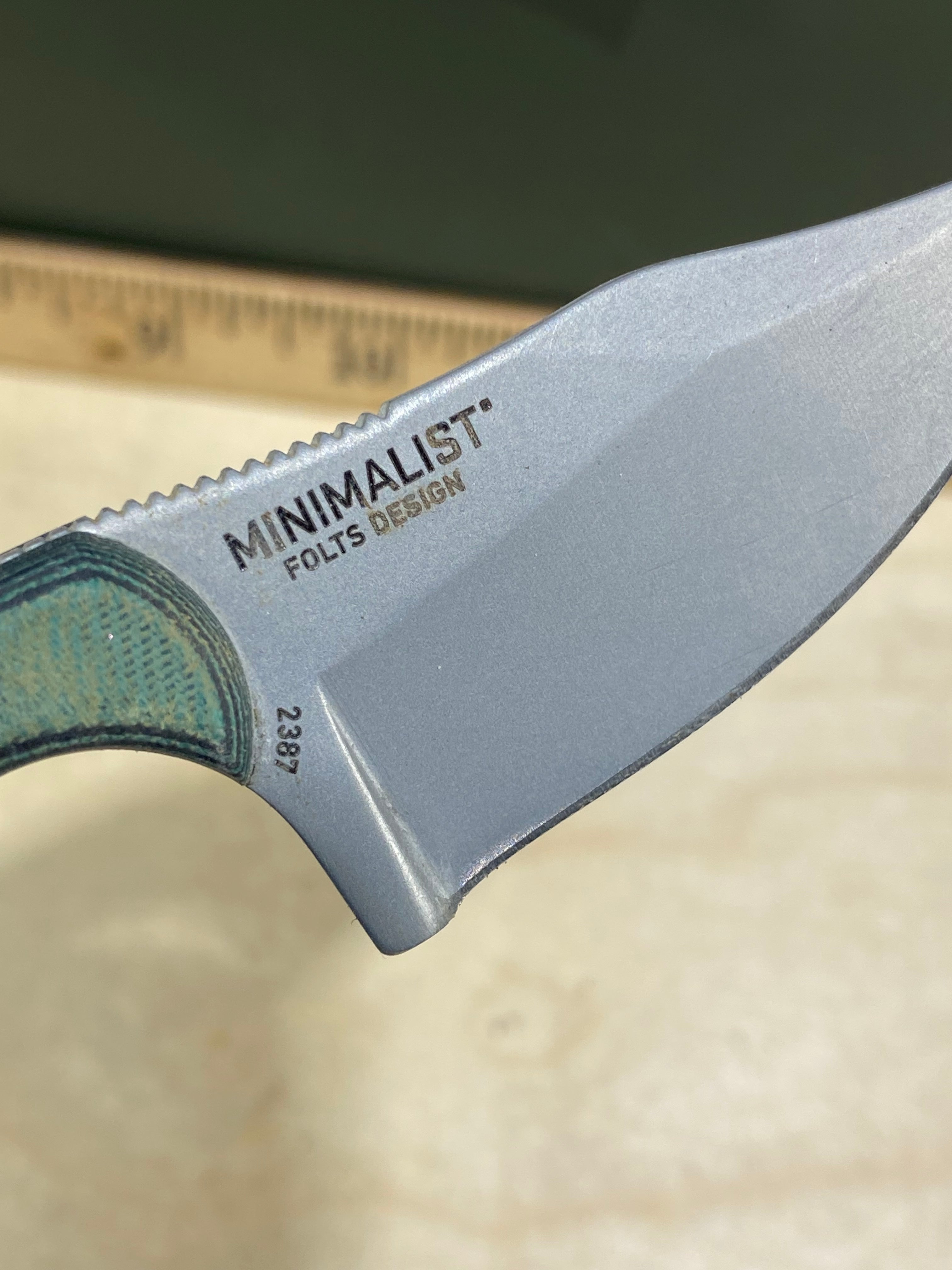 CRKT 2387 Minimalist Bowie #11. Light usage
