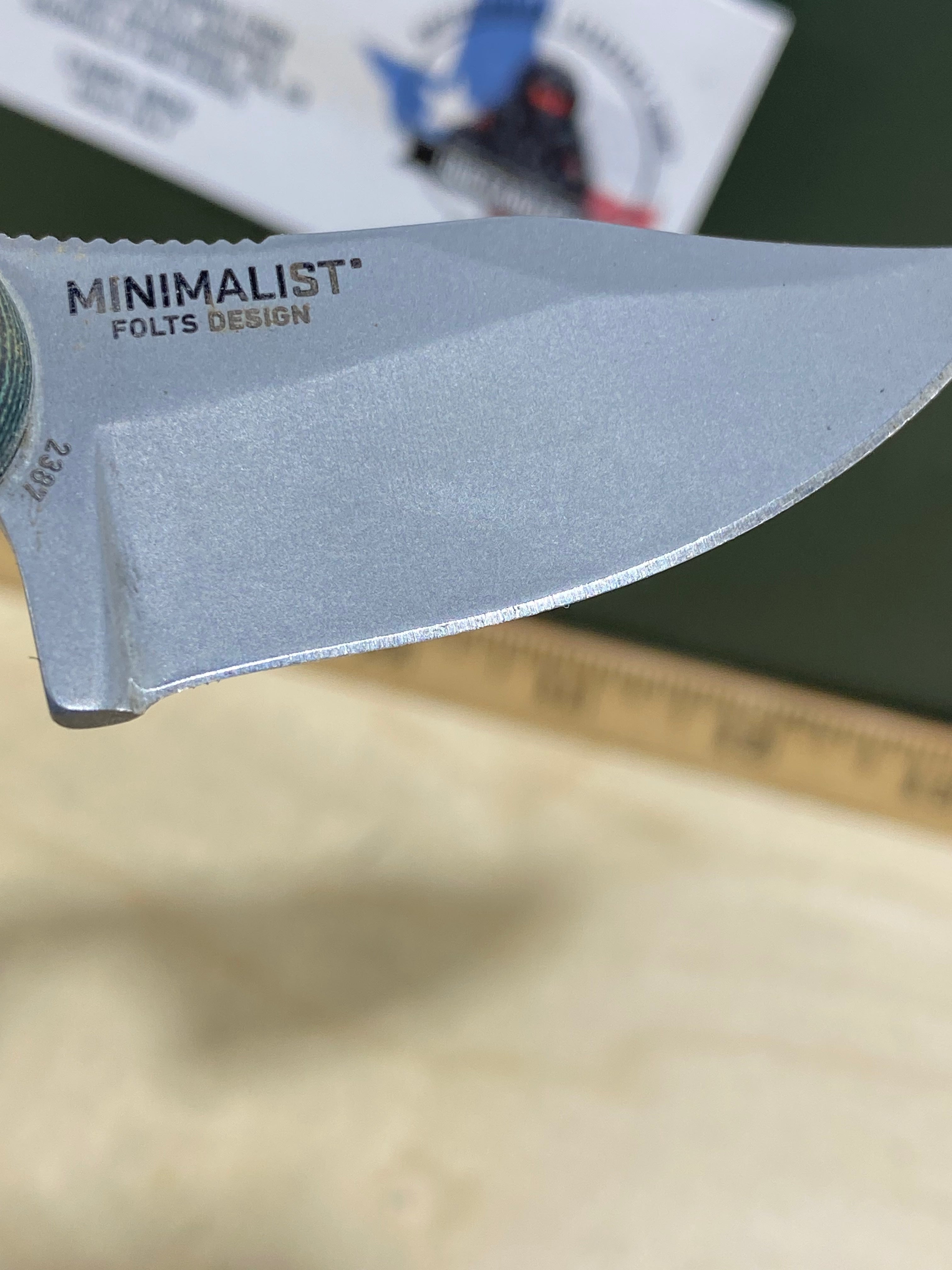 CRKT 2387 Minimalist Bowie #11. Light usage
