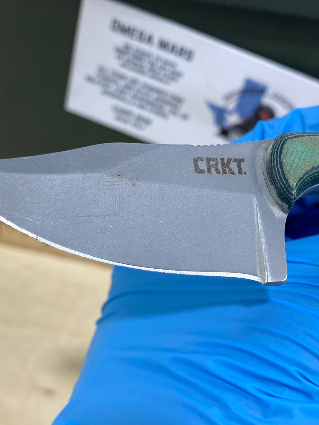 CRKT 2387 Minimalist Bowie #11. Light usage