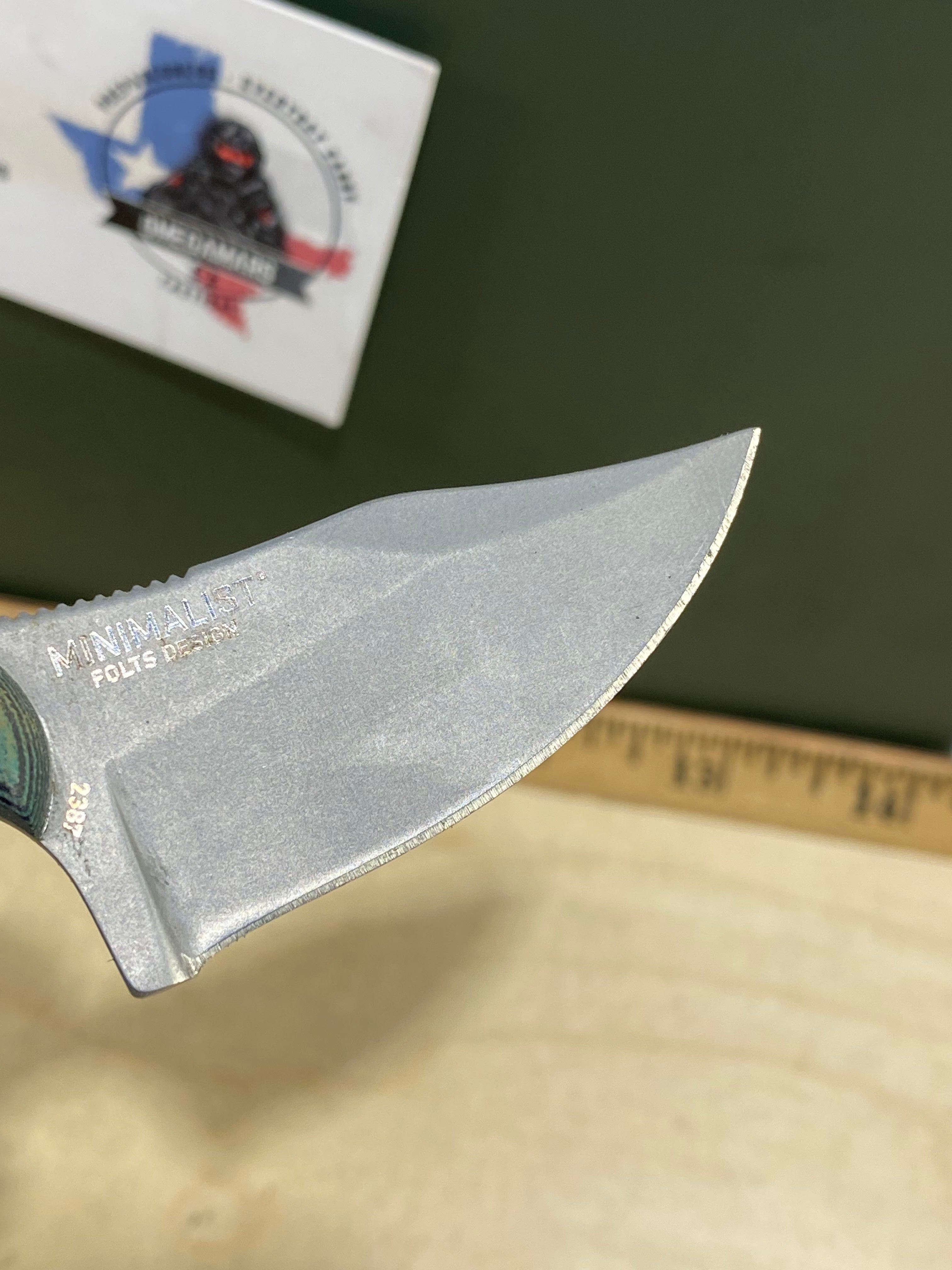CRKT 2387 Minimalist Bowie #11. Light usage