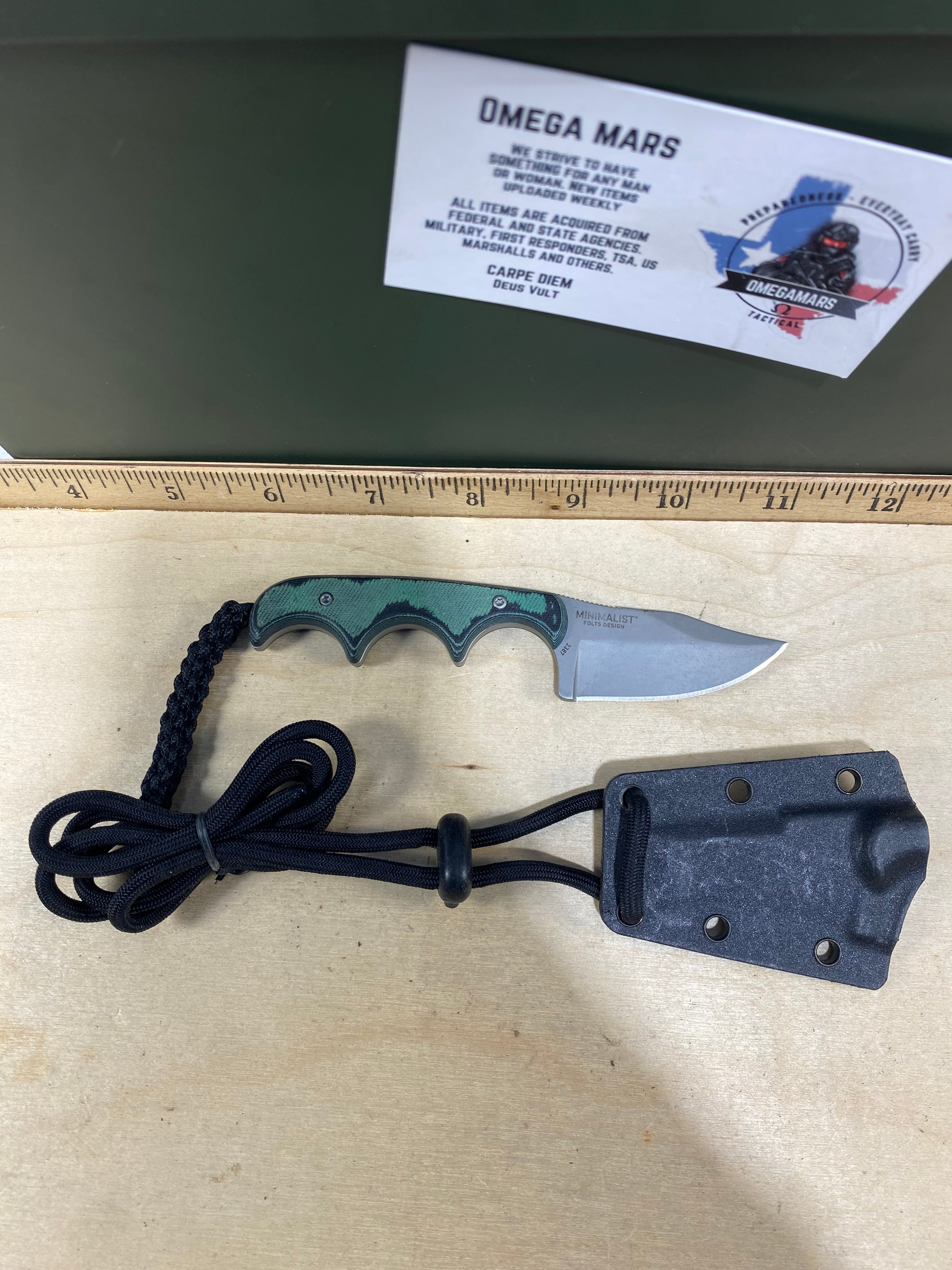 CRKT 2387 Minimalist Bowie #12. Light usage