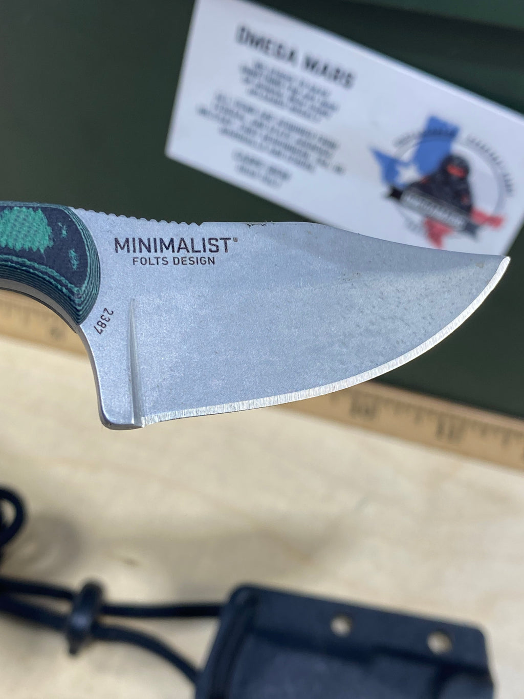 CRKT 2387 Minimalist Bowie #12. Light usage