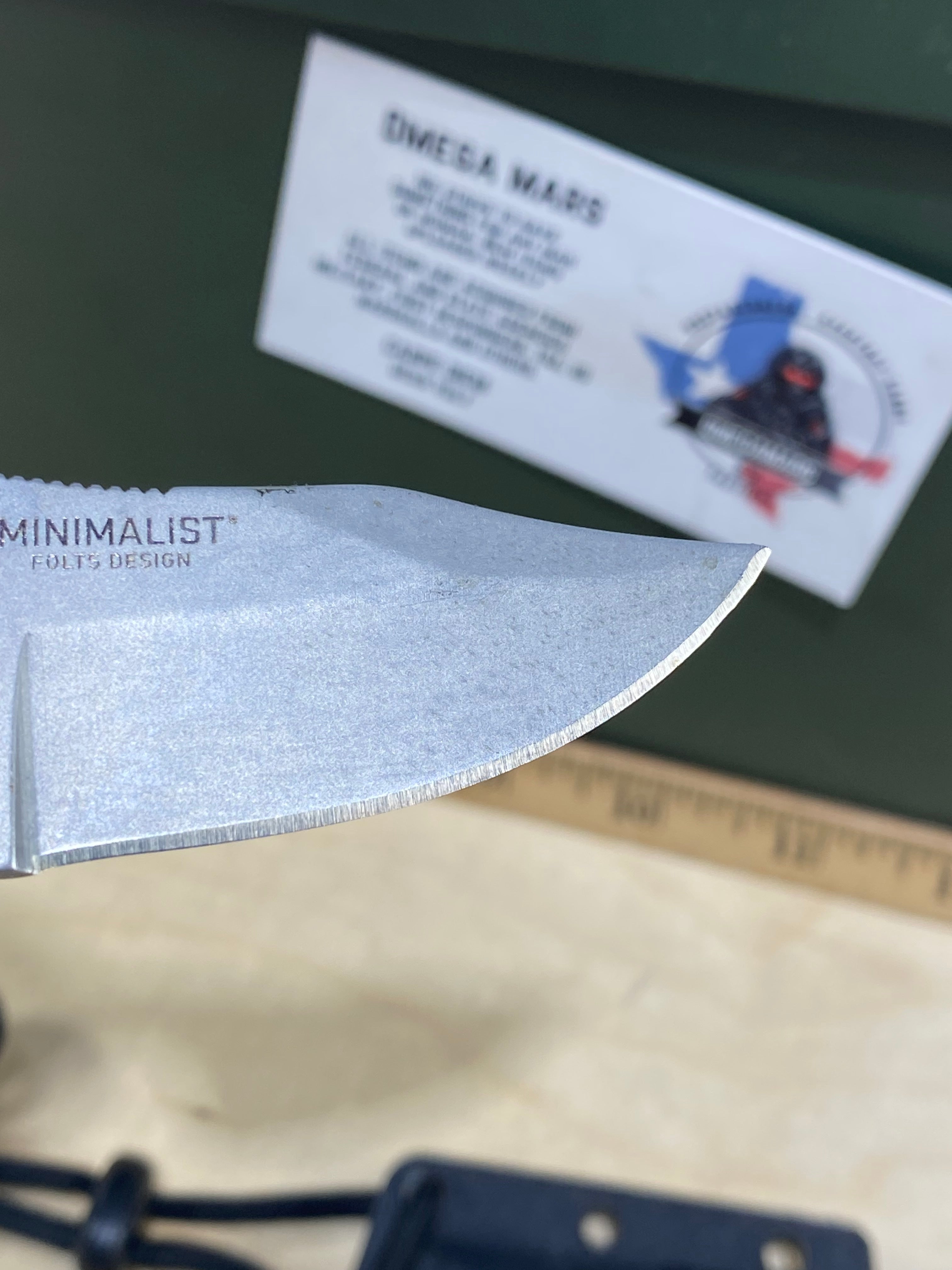 CRKT 2387 Minimalist Bowie #12. Light usage