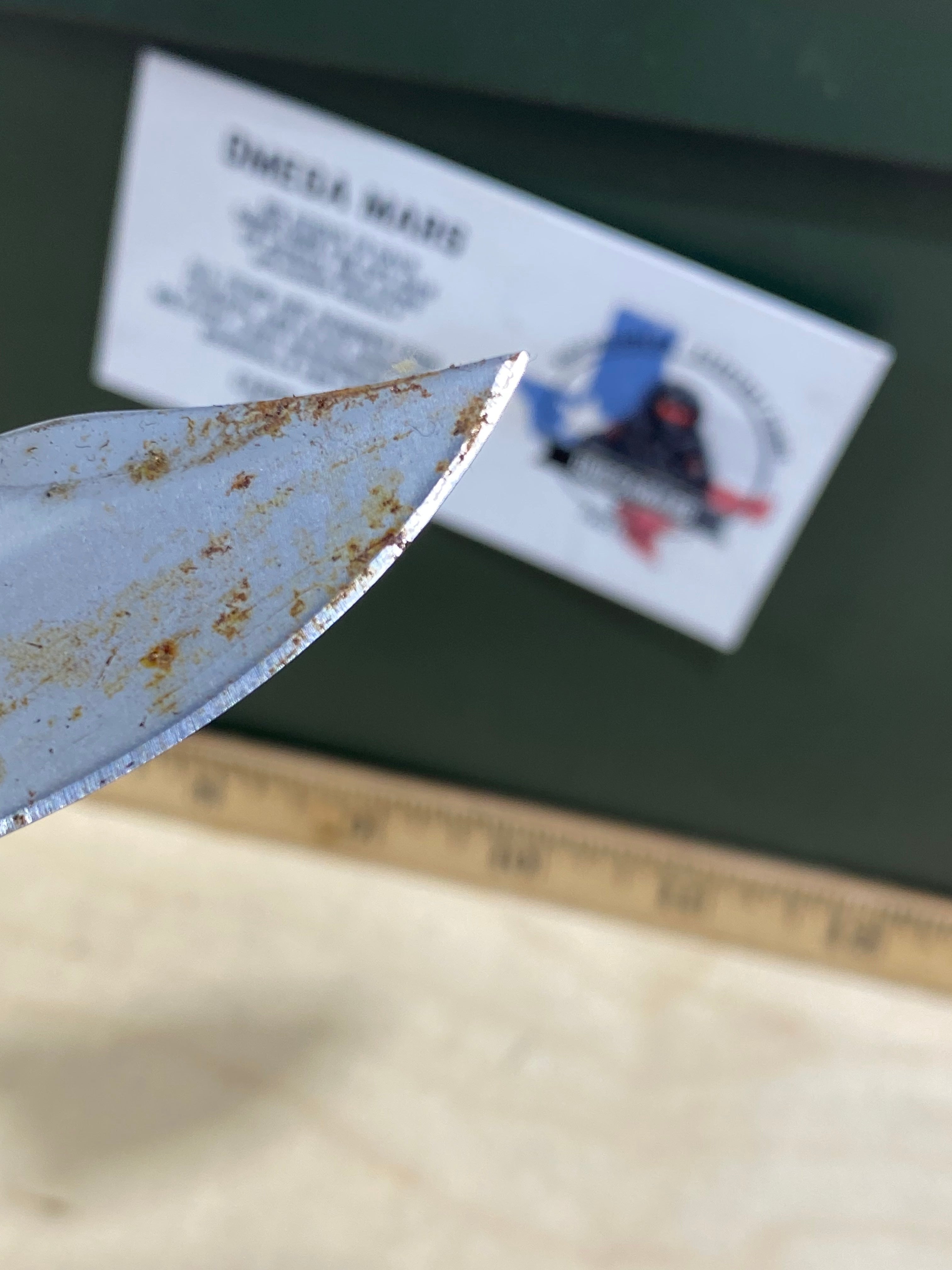 CRKT 2387 Minimalist Bowie #15. Light usage, super dirty.