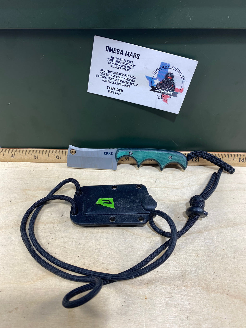 CRKT 2383 Minimalist Cleaver #17. Light usage.