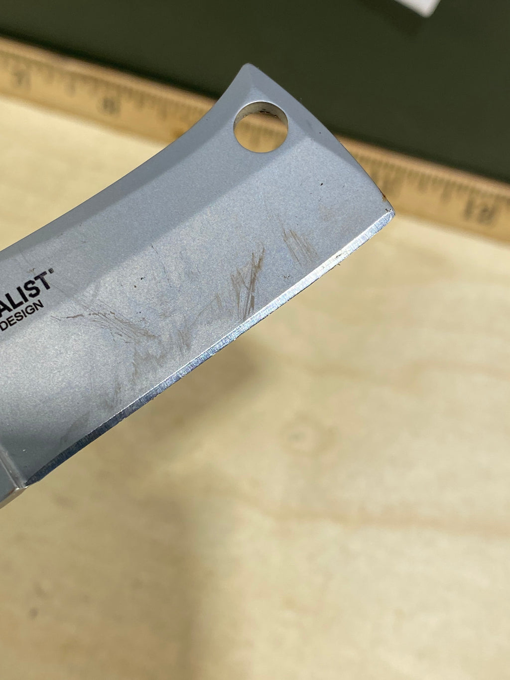CRKT 2383 Minimalist Cleaver #17. Light usage.