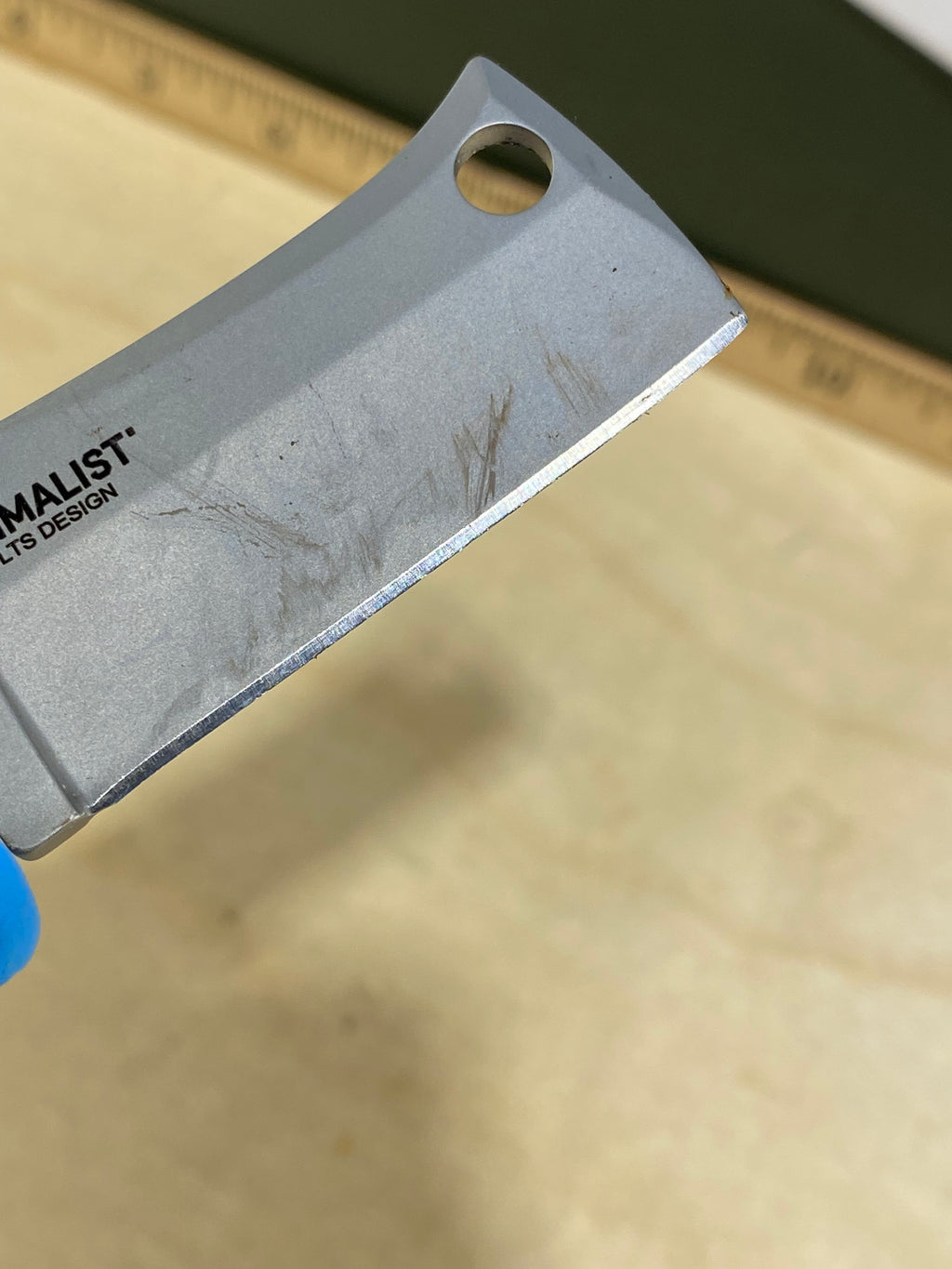 CRKT 2383 Minimalist Cleaver #17. Light usage.