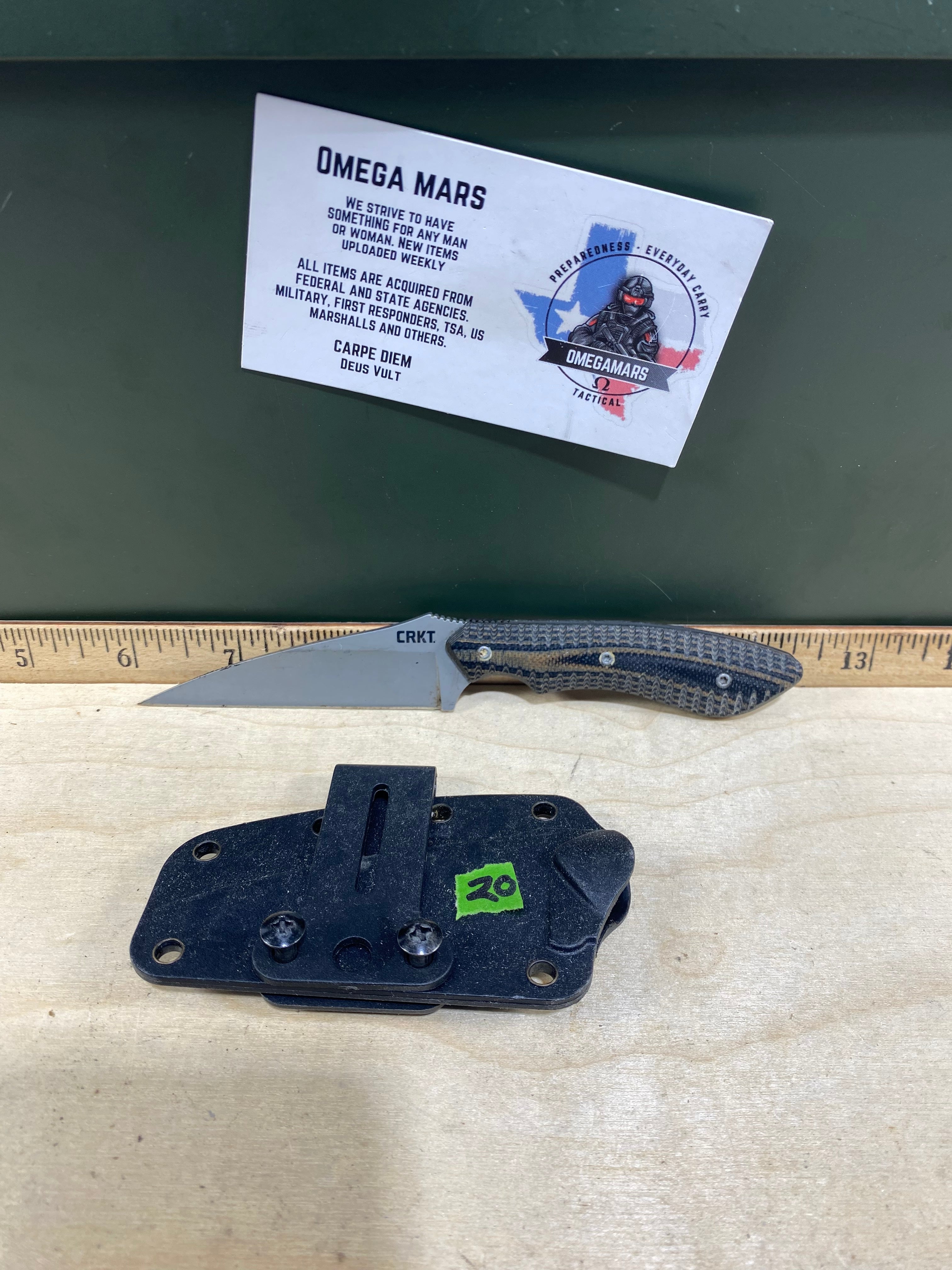 CRKT 2388 S.P.E.W. #20. Light usage.