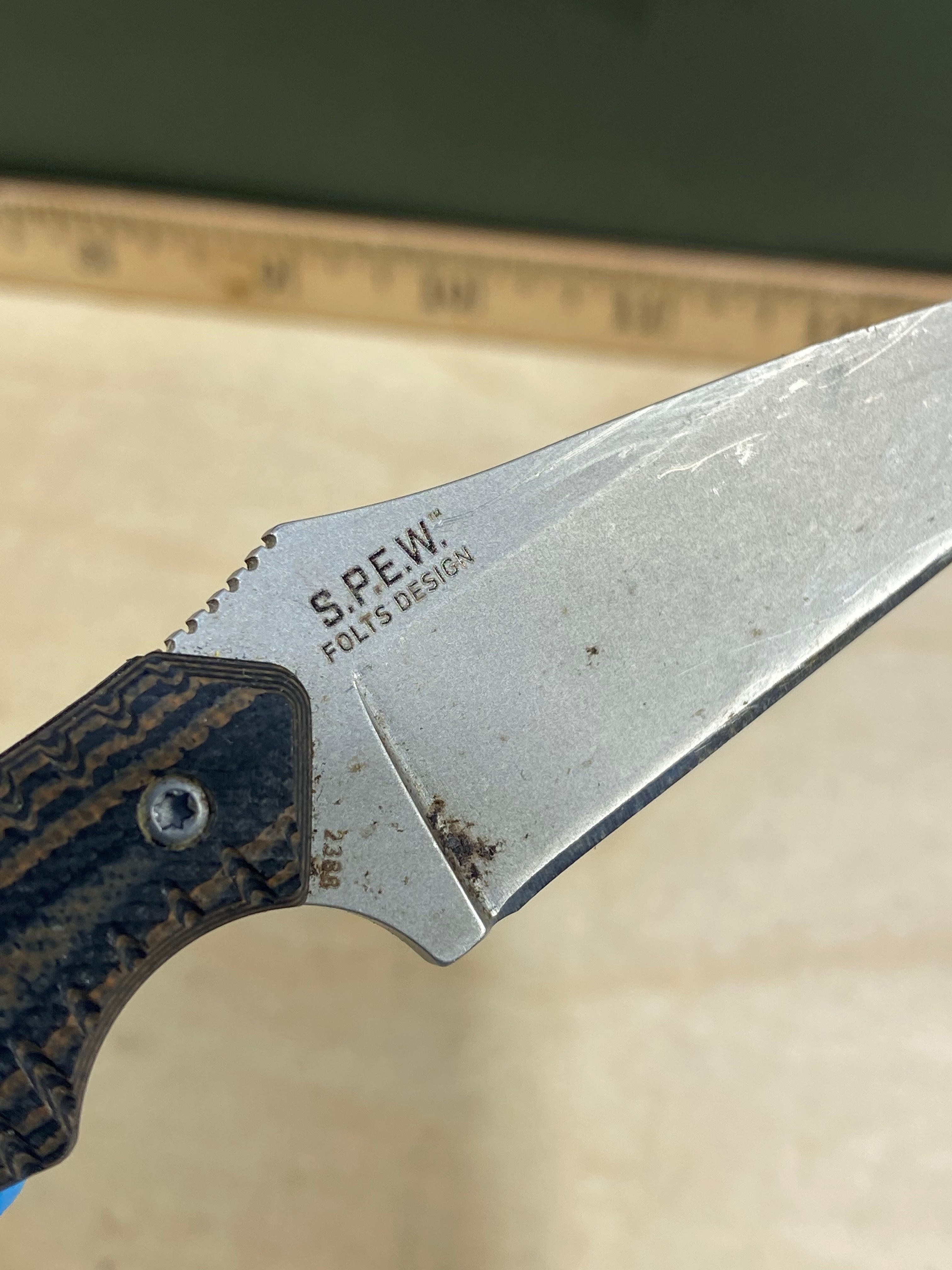 CRKT 2388 S.P.E.W. #20. Light usage.