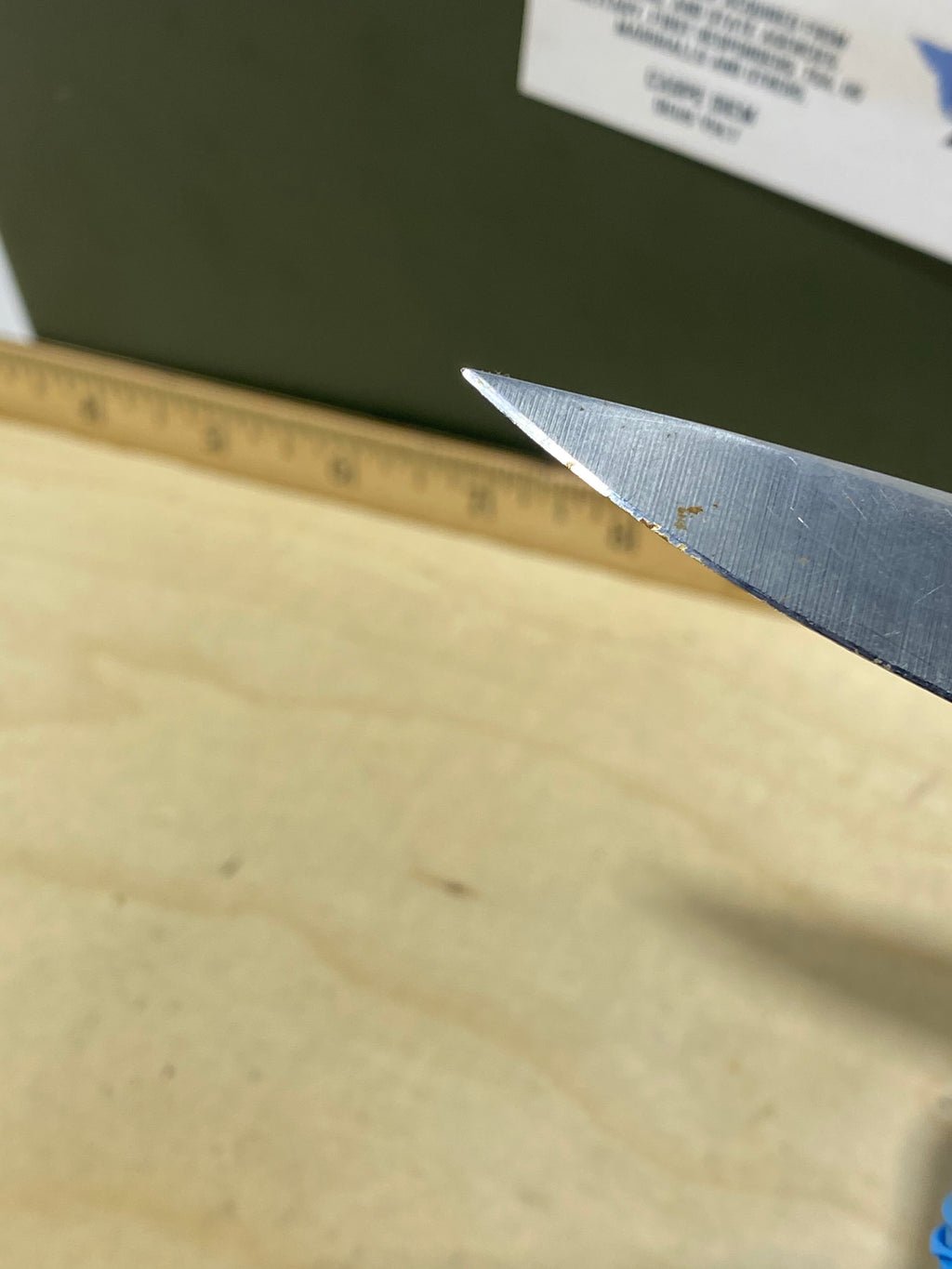 CRKT R3801 Ruger #24. Light usage. Resharpened