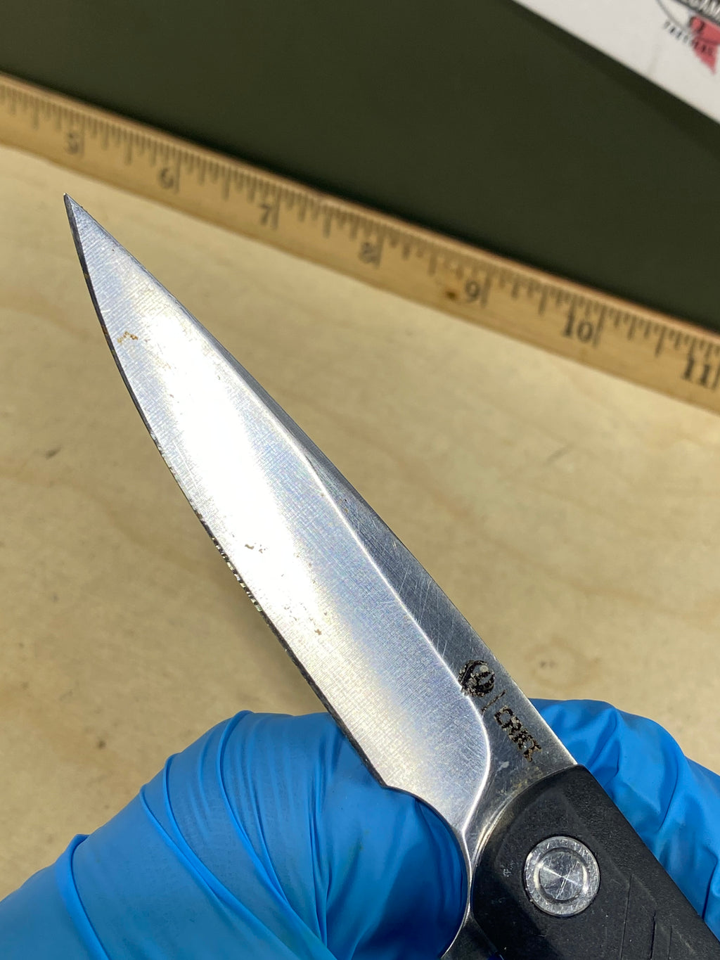 CRKT R3801 Ruger #24. Light usage. Resharpened