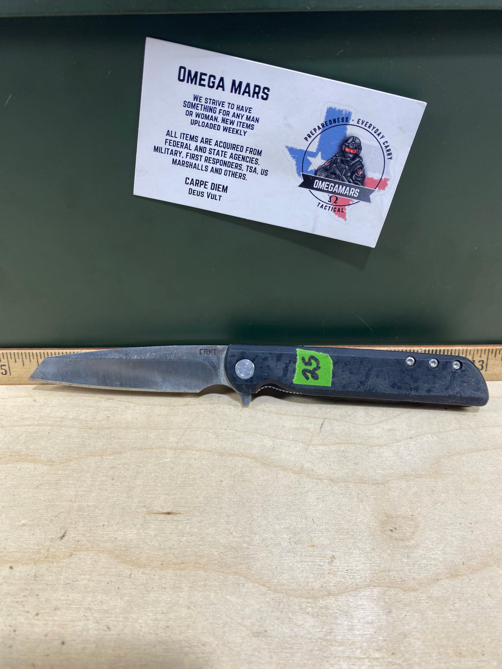 CRKT 3802WM #25. Light usage