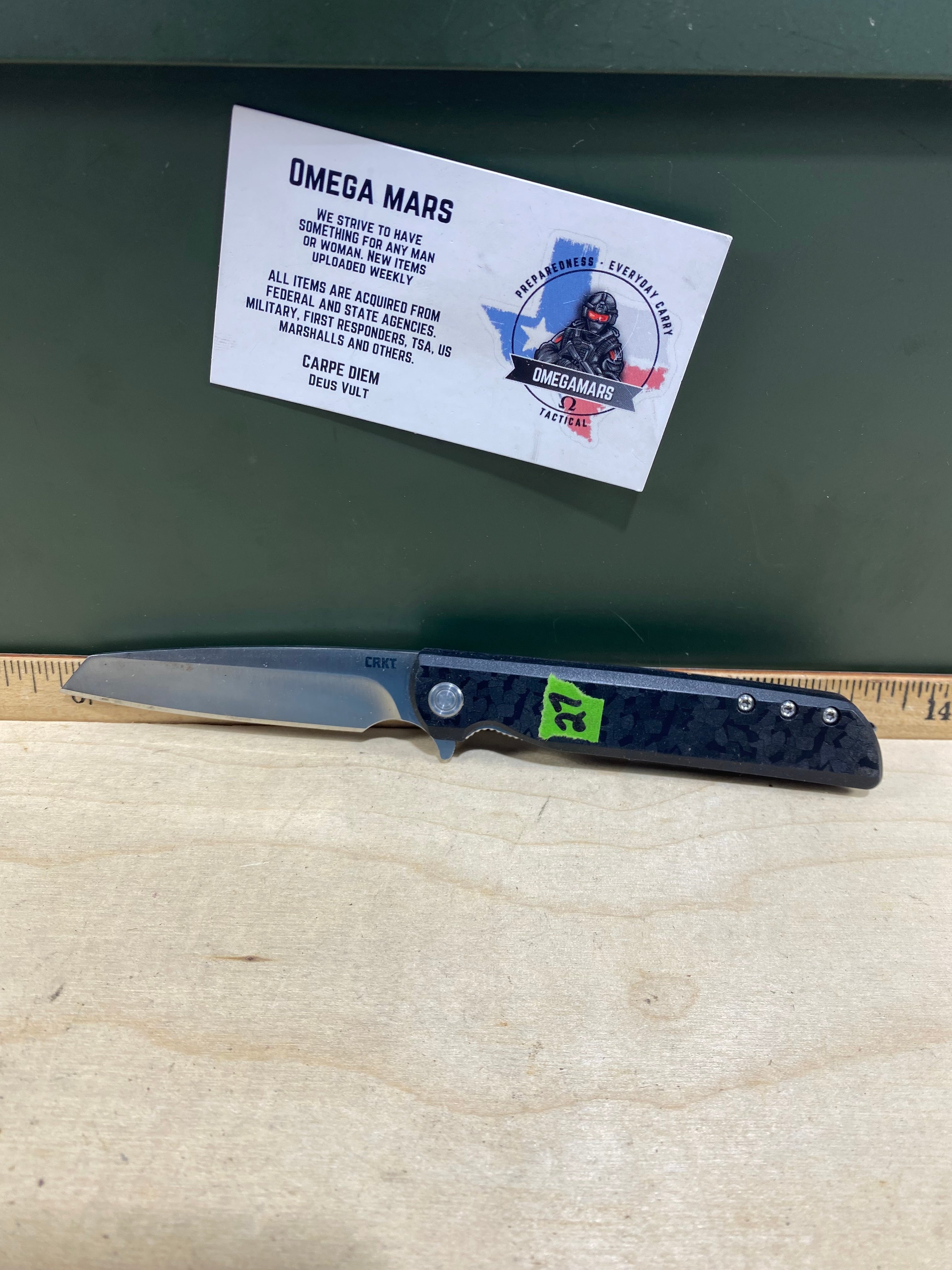 CRKT 3802WM #27. Light usage
