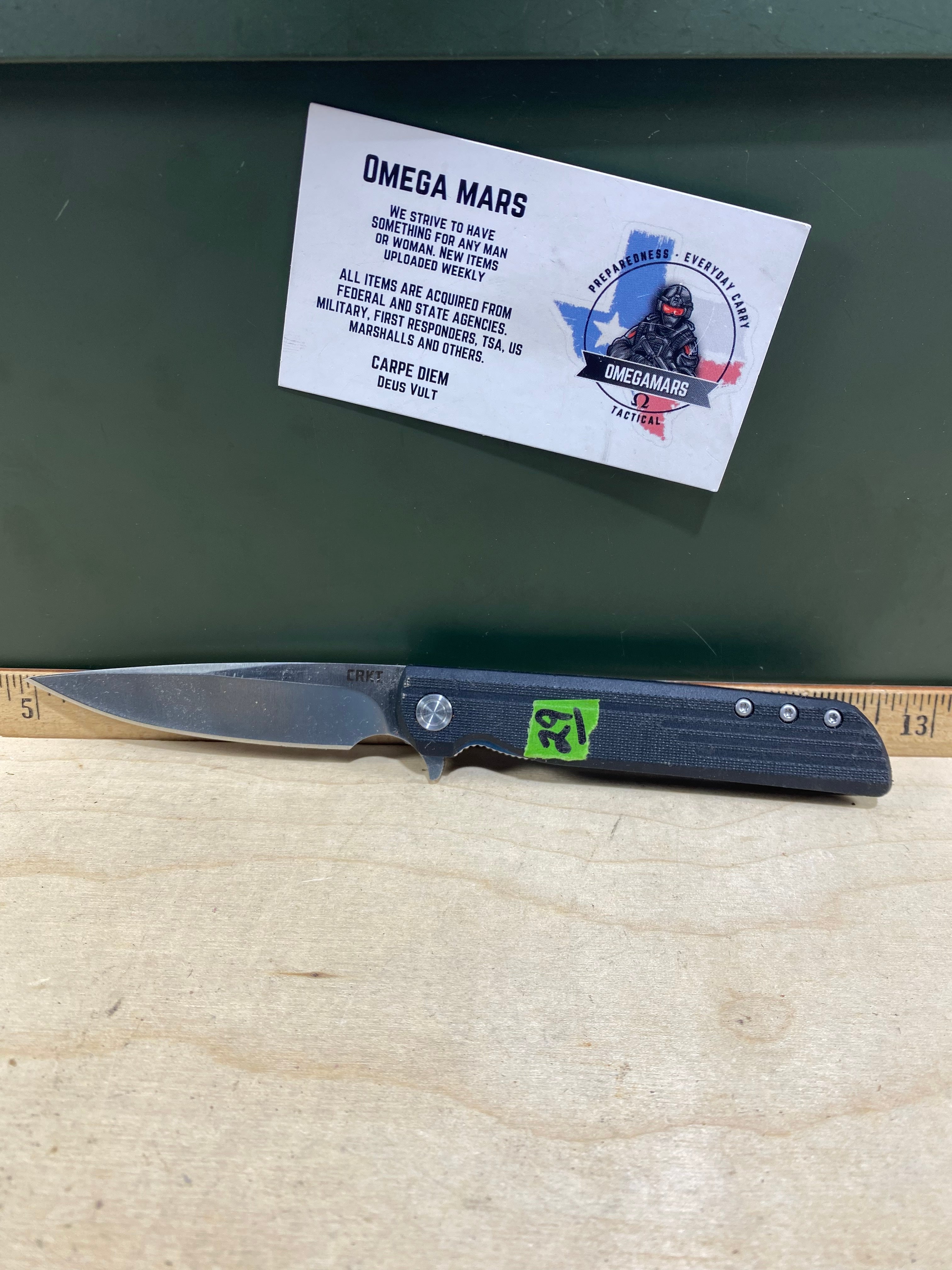 CRKT 3801 LCK+ #29. Light usage