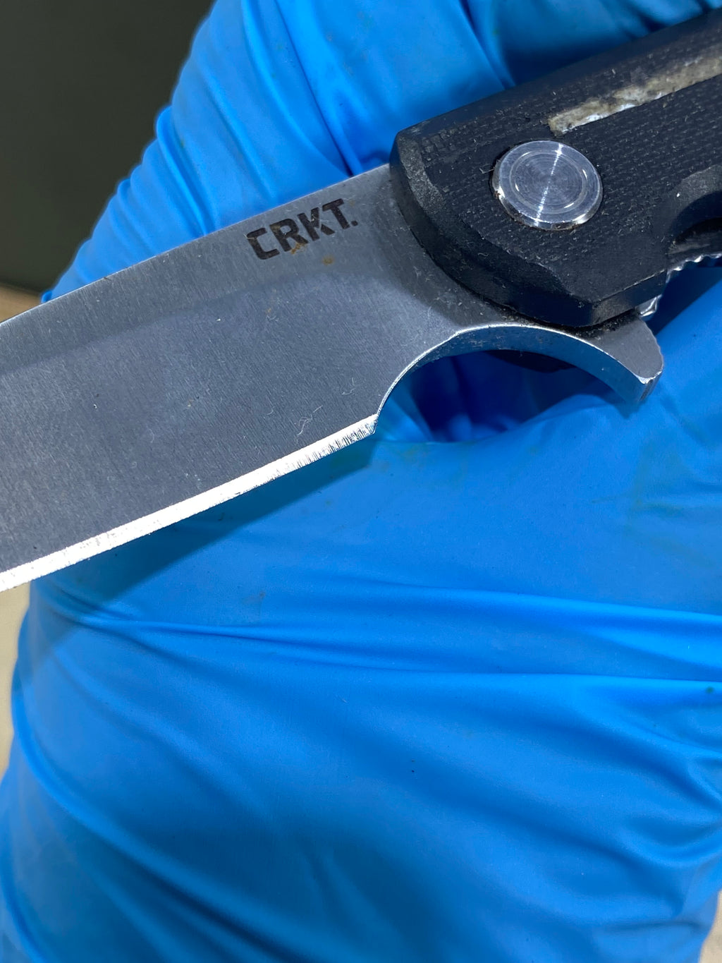 CRKT 3801 LCK+ #32. Light usage. Chips on blade. Pocket Clip bent out