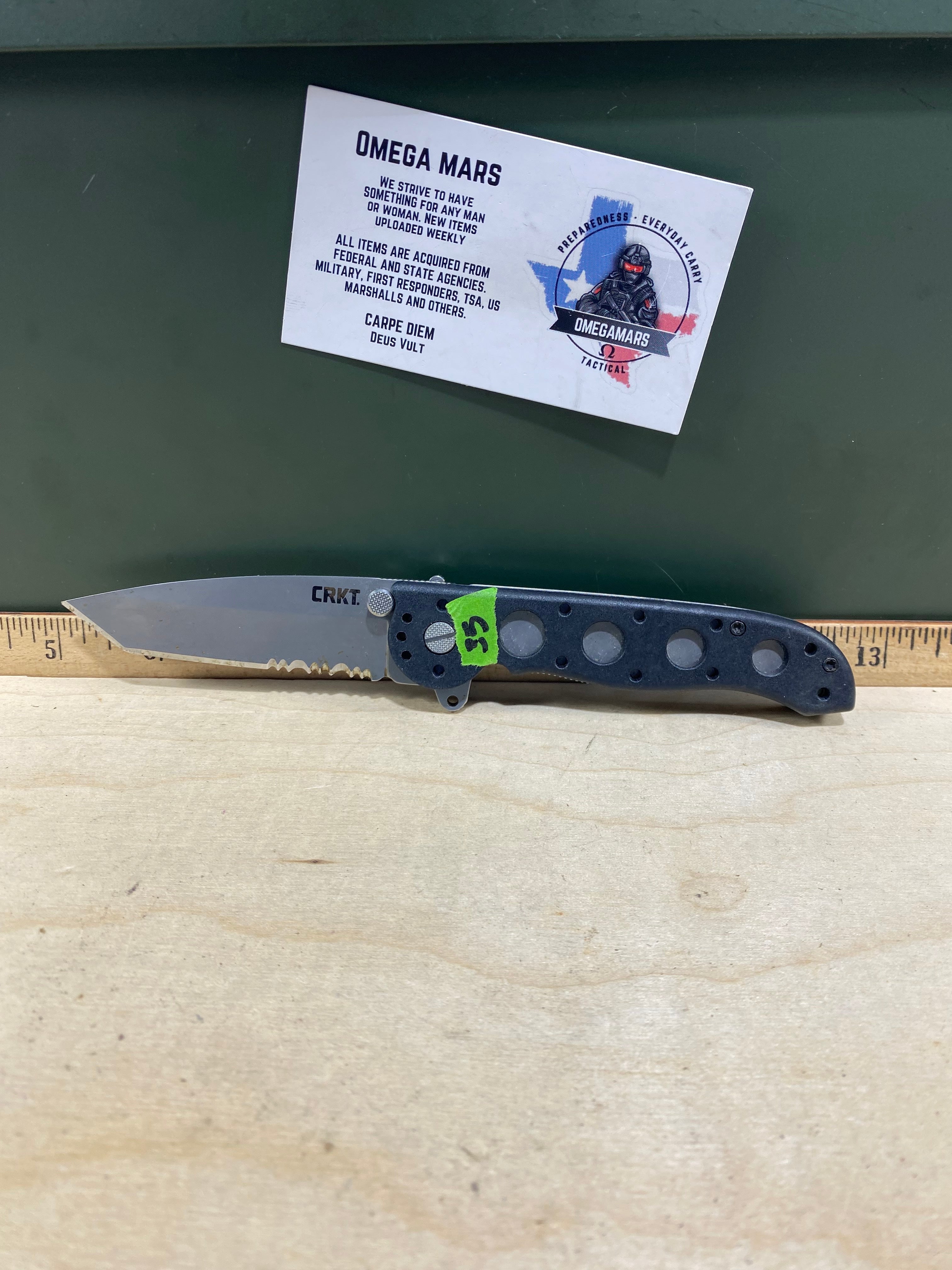 CRKT M16-12Z #35. Light usage. Dirty