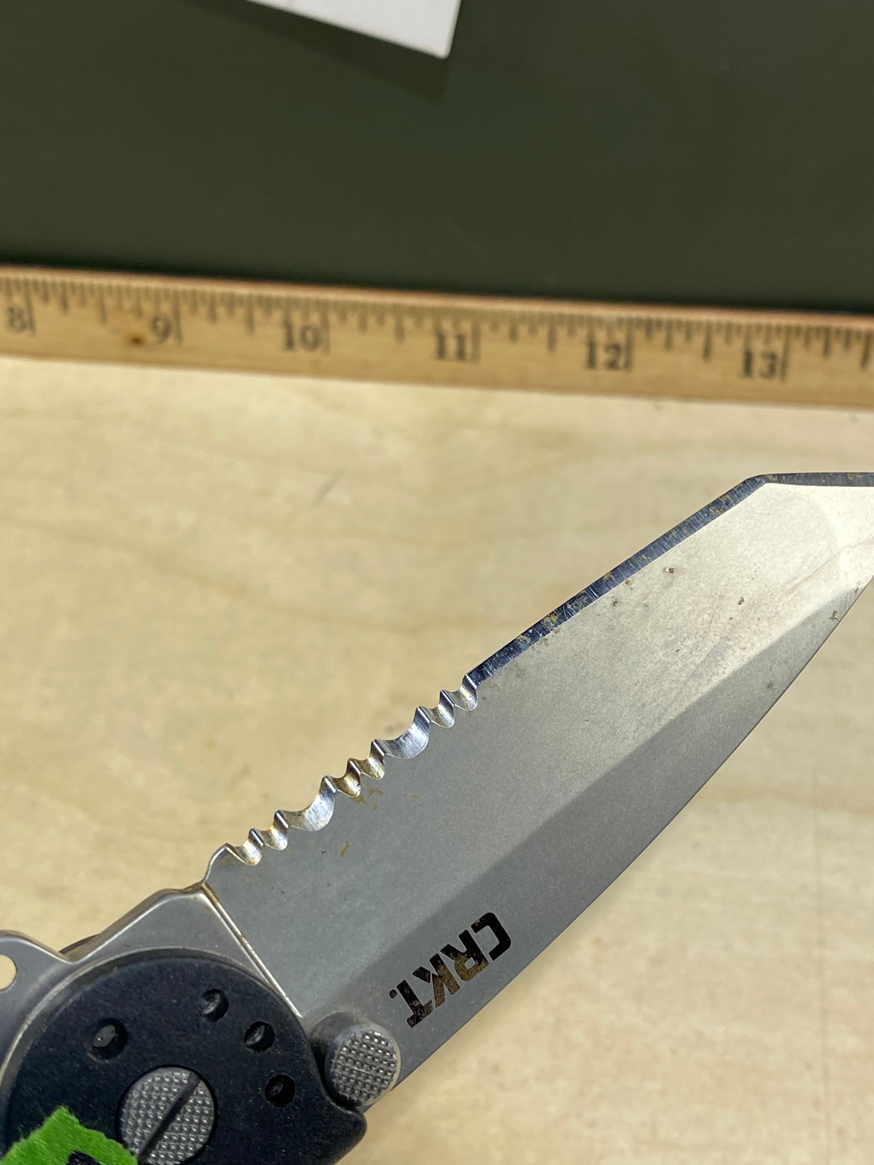 CRKT M16-12Z #35. Light usage. Dirty