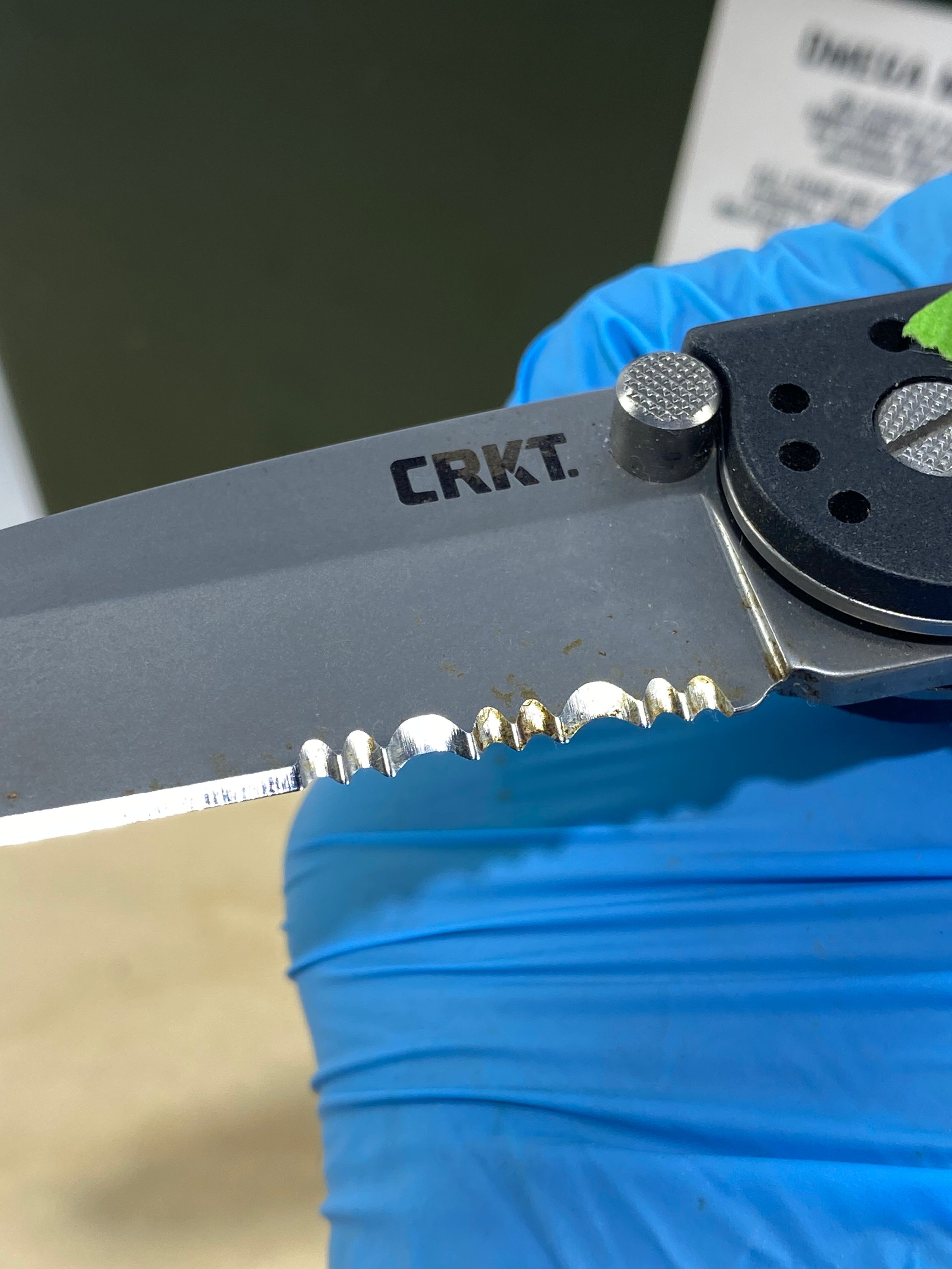 CRKT M16-12Z #35. Light usage. Dirty