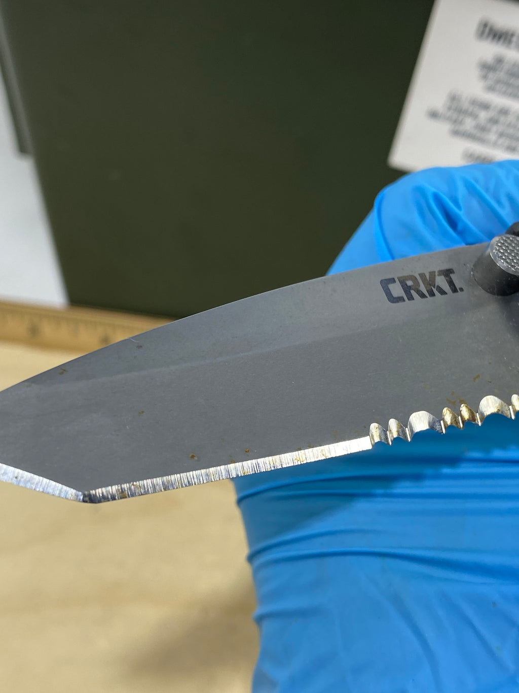 CRKT M16-12Z #35. Light usage. Dirty