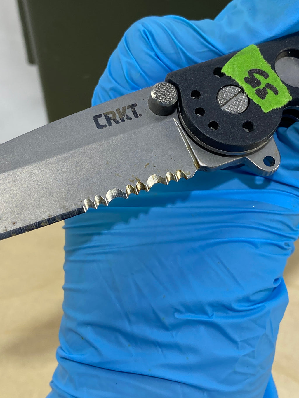CRKT M16-12Z #35. Light usage. Dirty