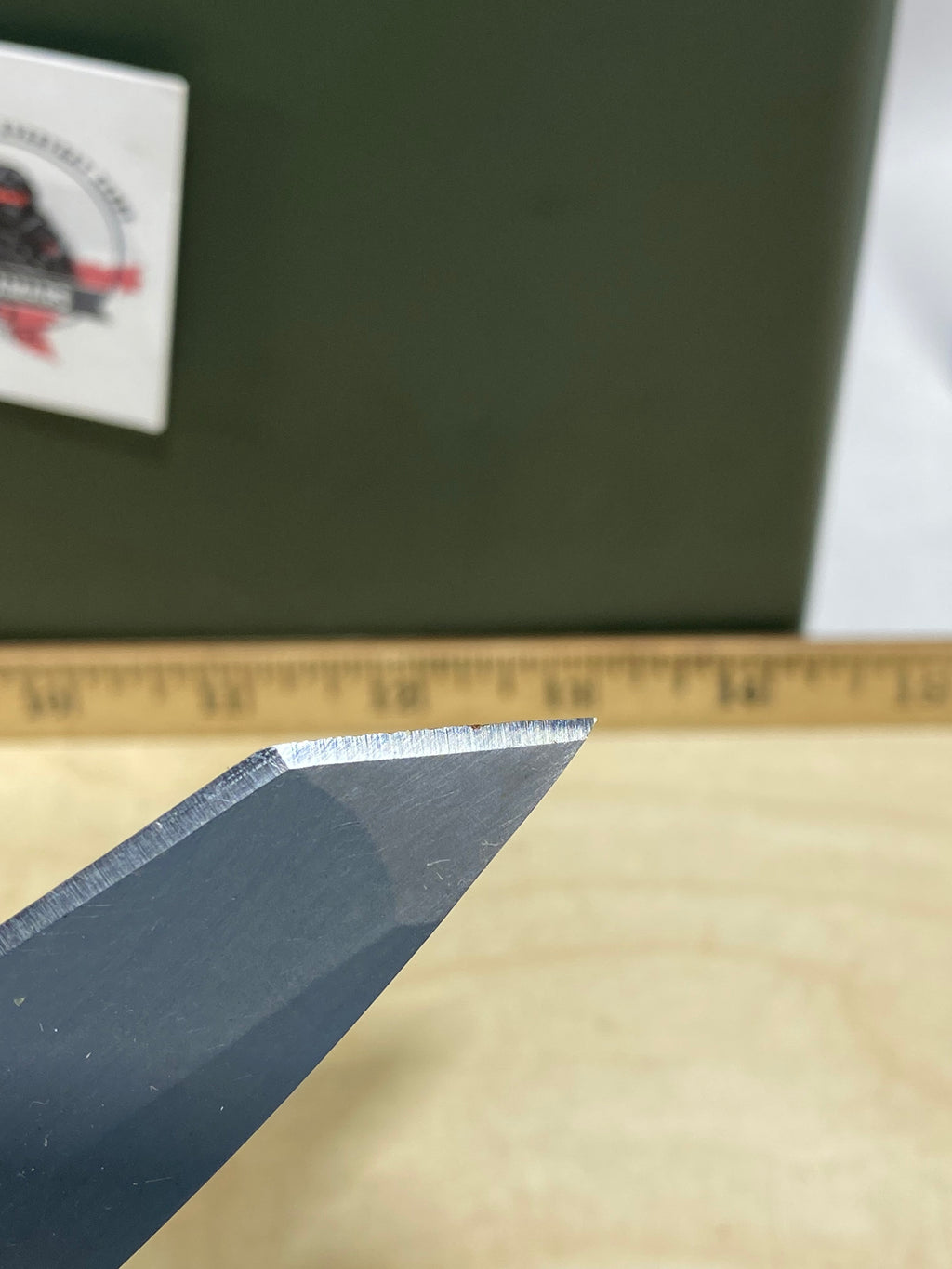 CRKT M16-12Z #36. Light usage. Super dirty. Resharpened. Chip on blade.