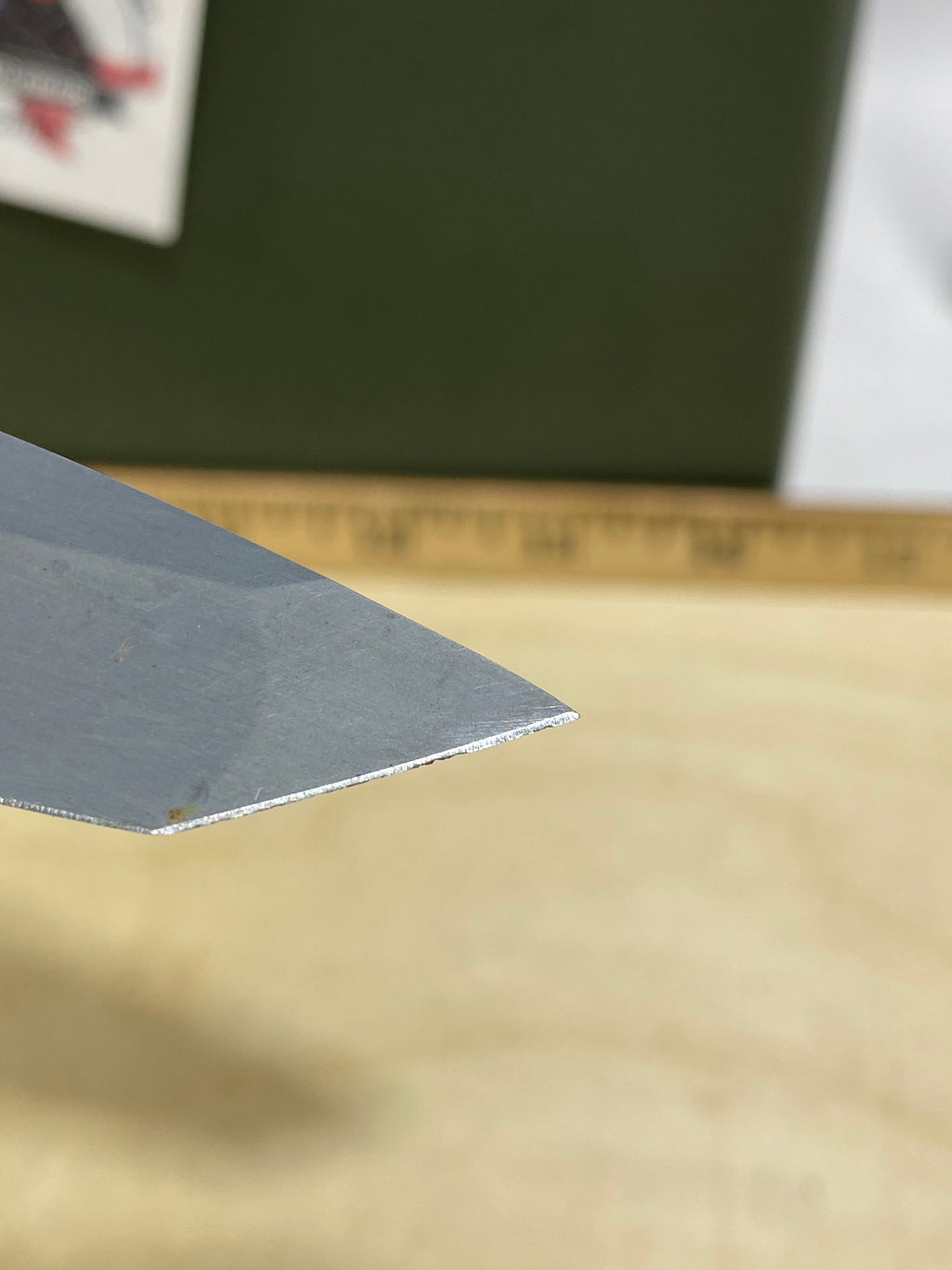 CRKT M16-12Z #36. Light usage. Super dirty. Resharpened. Chip on blade.