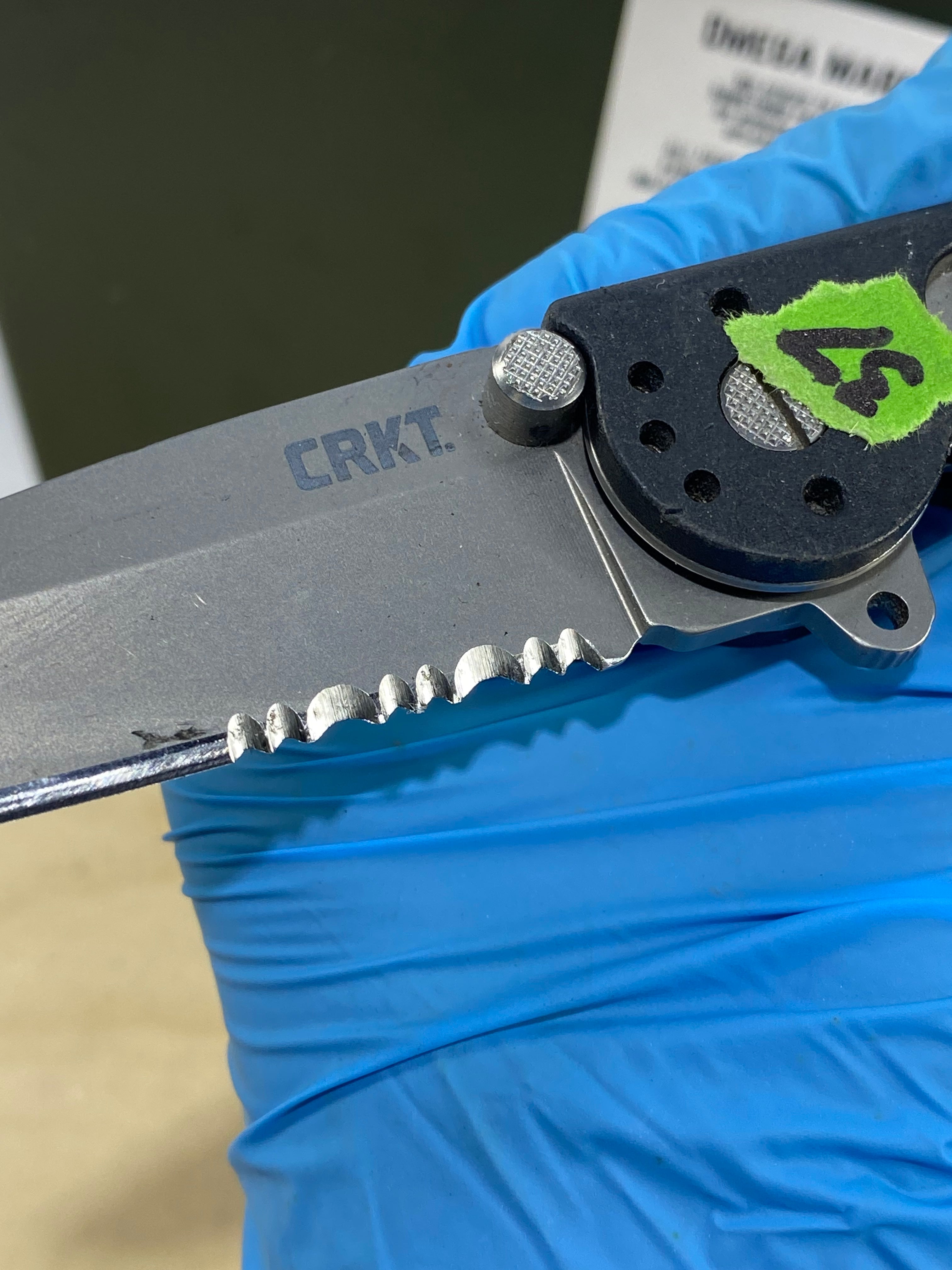 CRKT M16-12Z #37. Light usage. Resharpened