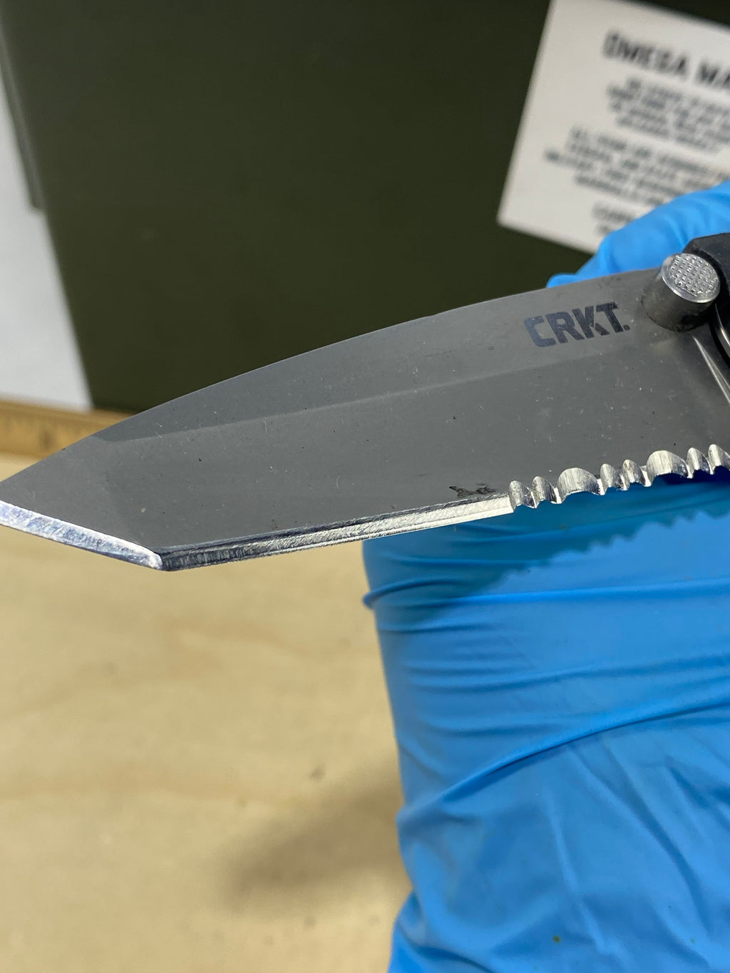 CRKT M16-12Z #37. Light usage. Resharpened