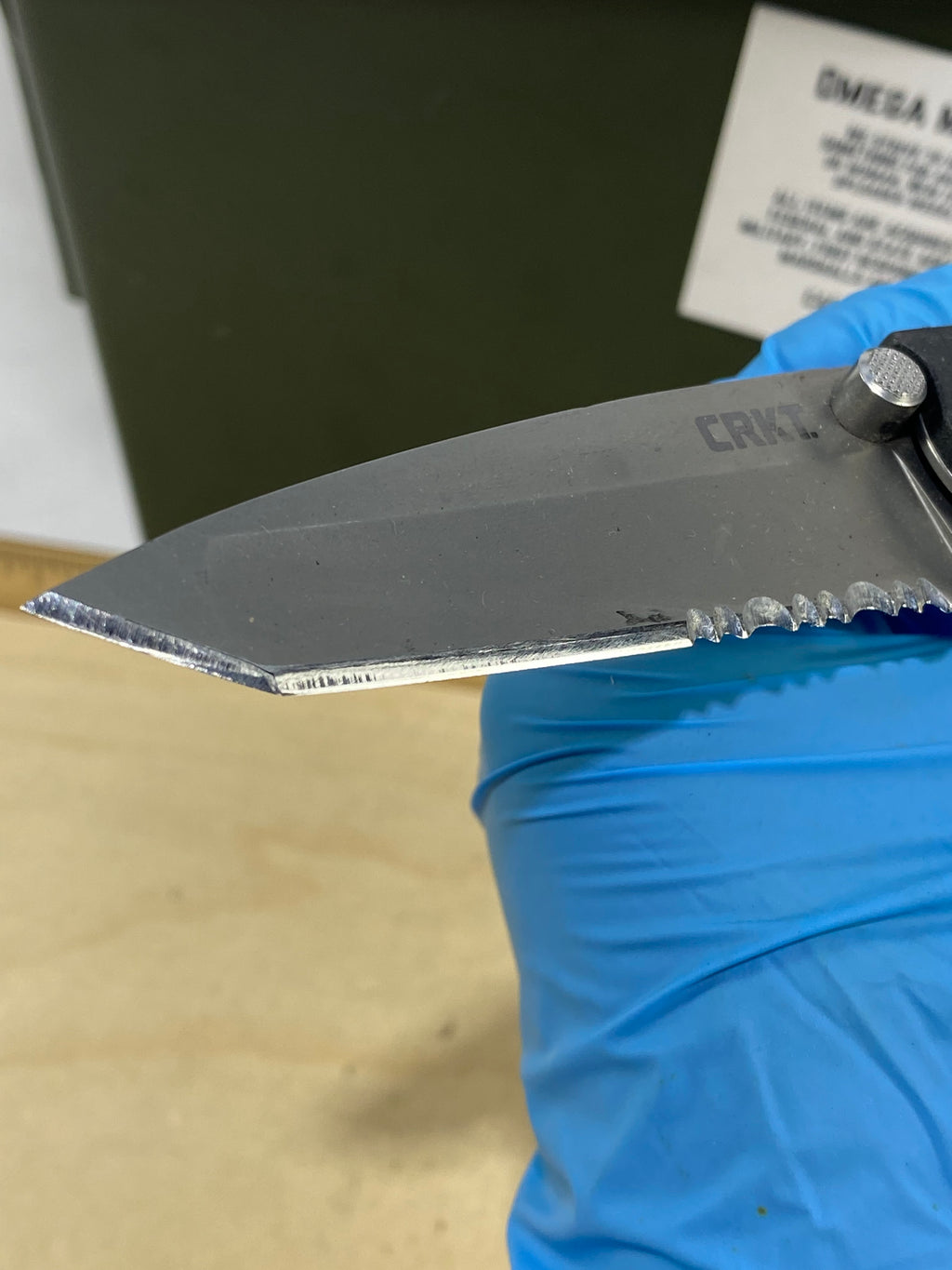 CRKT M16-12Z #37. Light usage. Resharpened