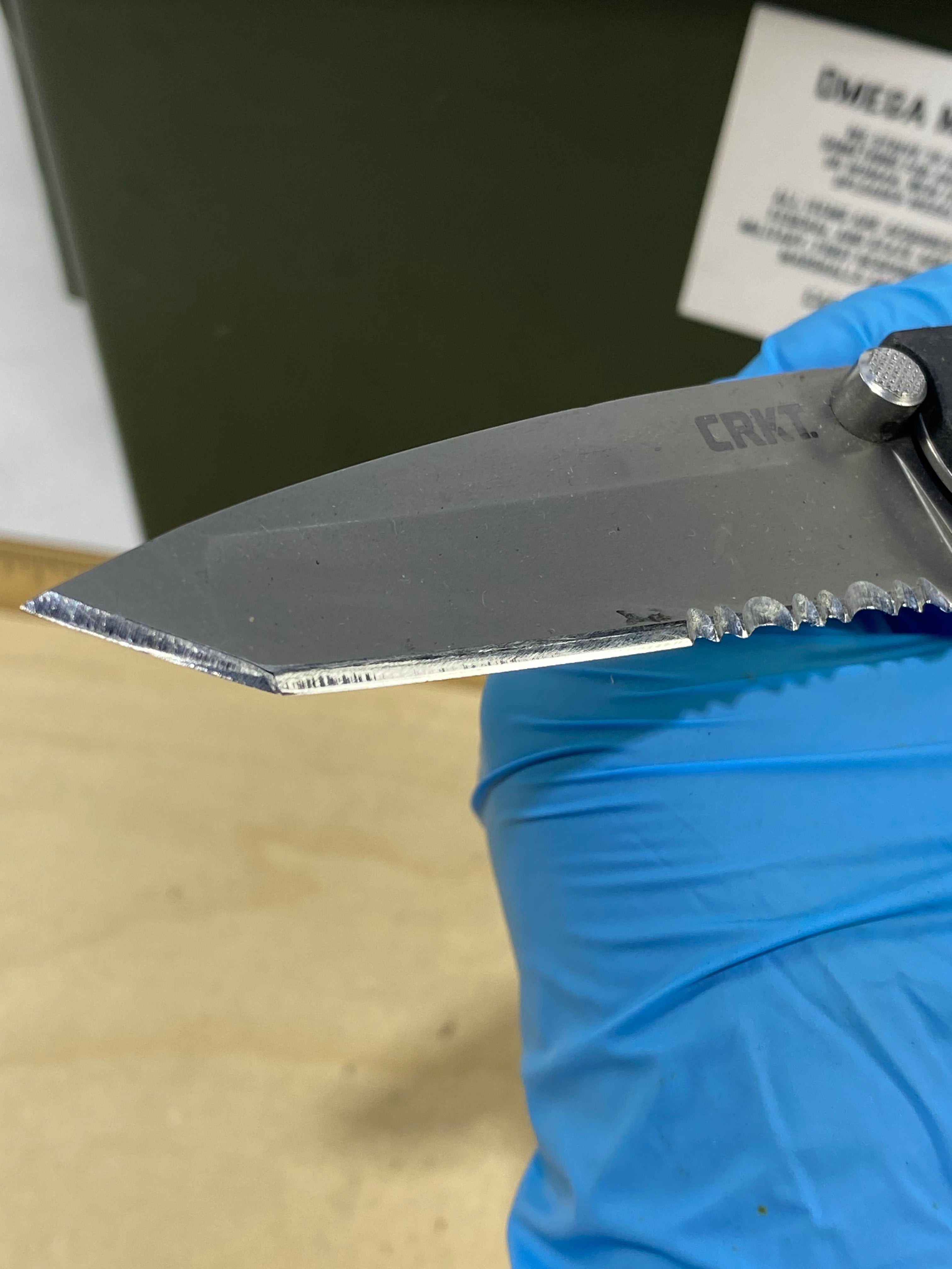 CRKT M16-12Z #37. Light usage. Resharpened