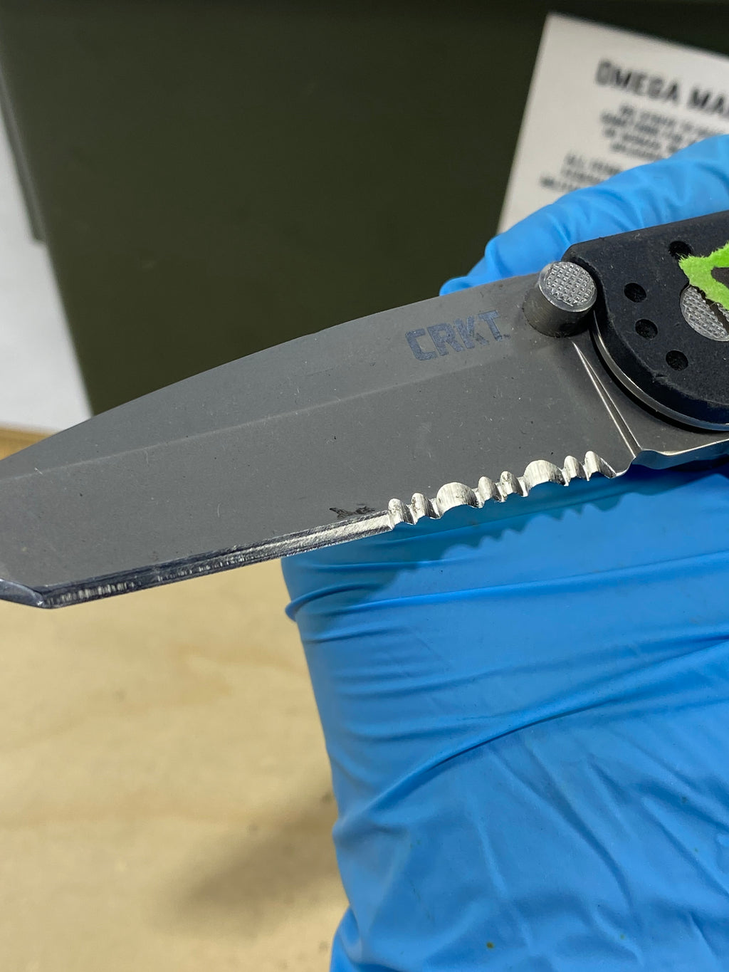 CRKT M16-12Z #37. Light usage. Resharpened
